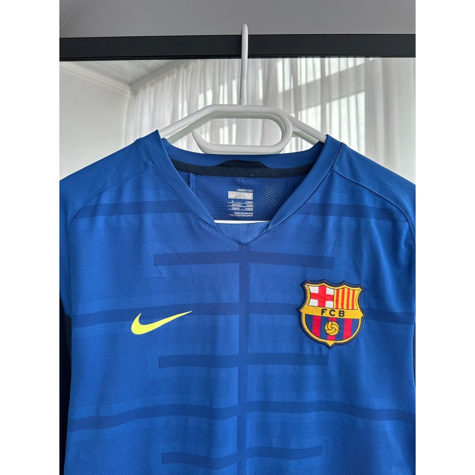 Nike VTG Nike Barcelona Football Training Jersey 2009/10 Size US M / EU 48-50 / 2 - 3 Thumbnail