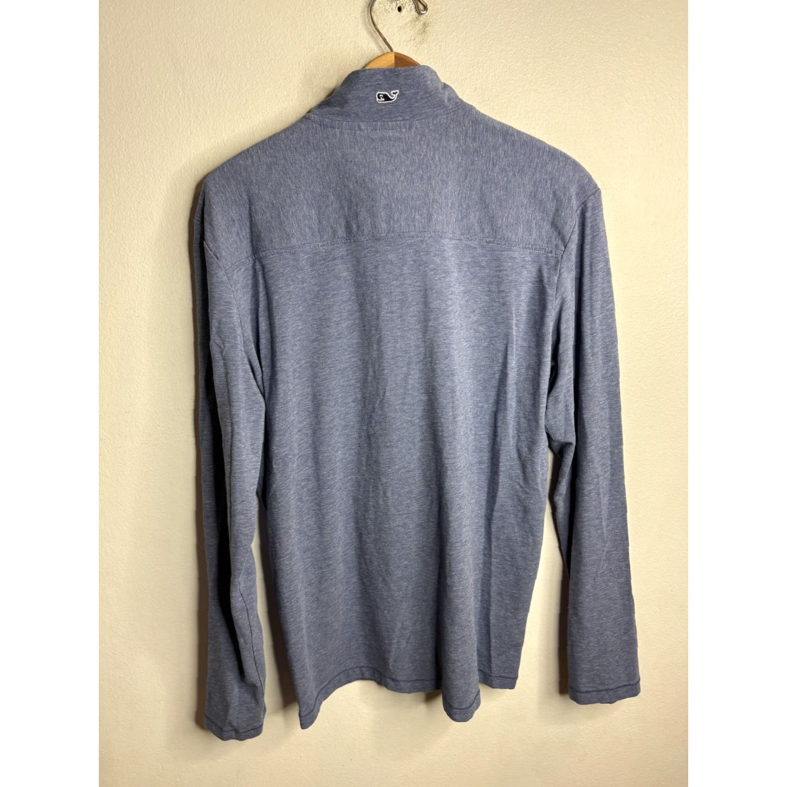 Vineyard Vines VINEYARD VINES Shep Shirt Sweatshirt Mens M Blue 1/4 Zip Pullover Logo Size US M / EU 48-50 / 2 - 5 Thumbnail