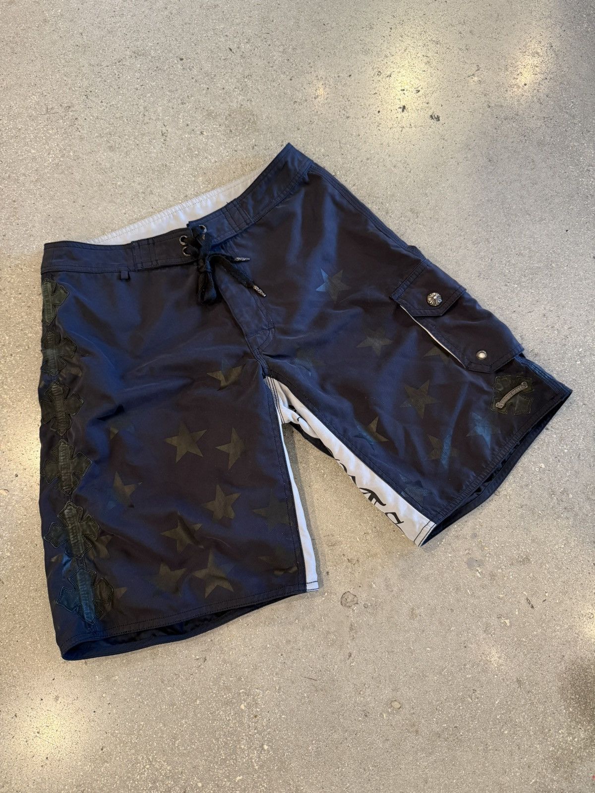 Chrome Hearts Vintage chrome hearts swimming trunks Size US 29 - 1 Thumbnail