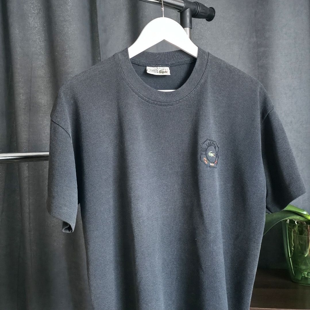 Lacoste RARE Vintage 80s Chemise Lacoste Made in France Knit Shirt Size US L / EU 52-54 / 3 - 4 Thumbnail