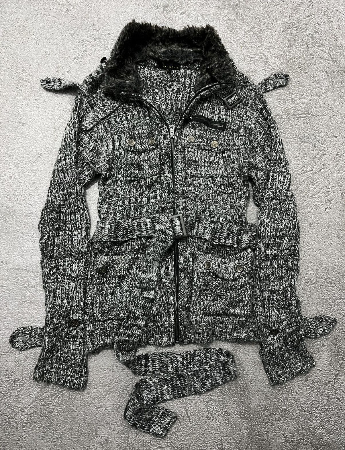 Spinash Rare Spinash Fur Knitwear Size US M / EU 48-50 / 2 - 1 Thumbnail