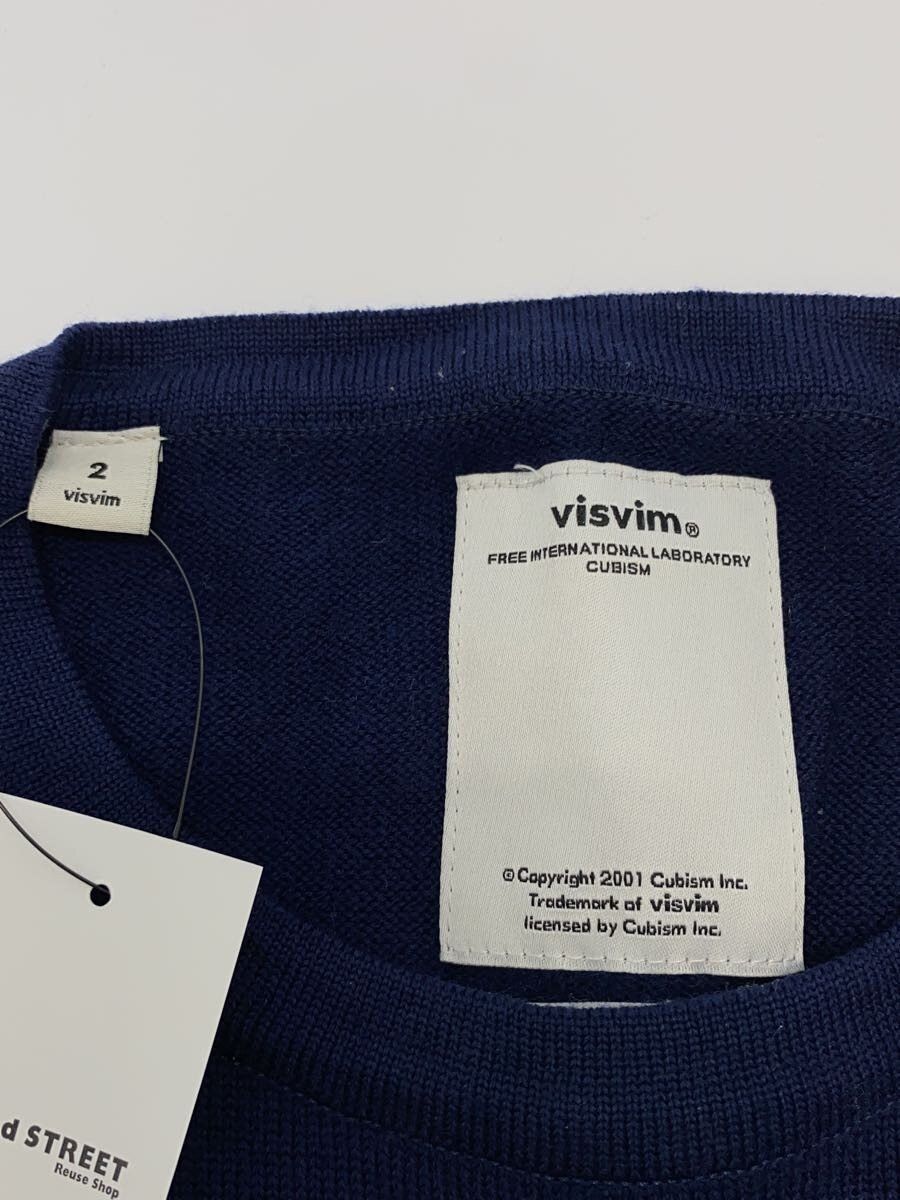 Visvim Blue Wool Knit Sweater (thin) Size US M / EU 48-50 / 2 - 3 Thumbnail