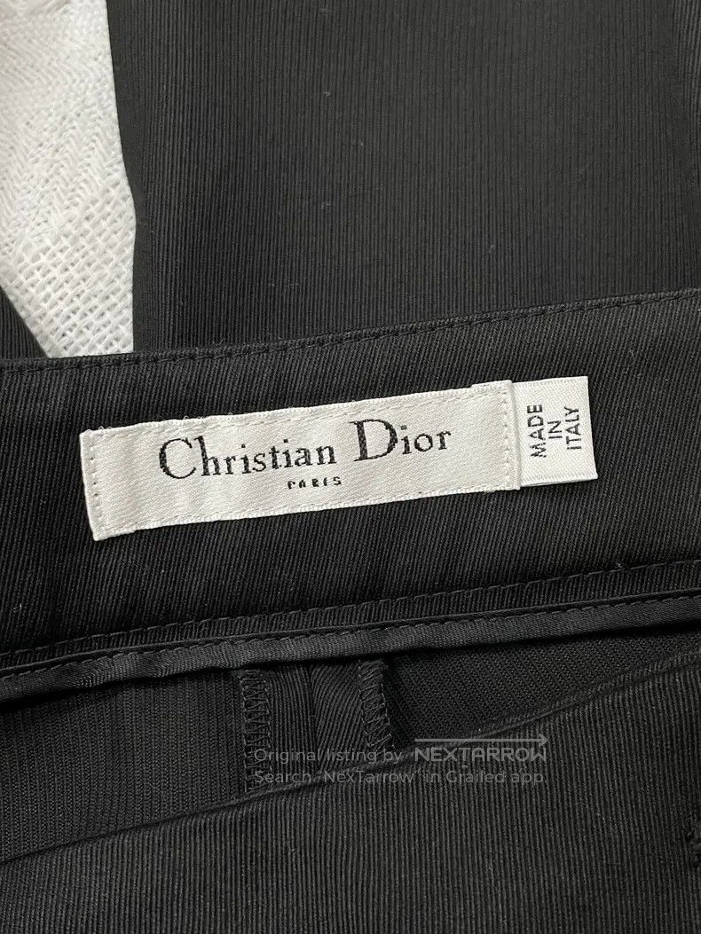 Dior Dior Black casual pants Size 25" / US 0 / IT 36 - 3 Thumbnail