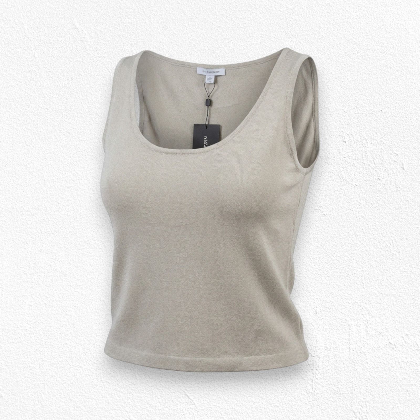 Other St. John Y2K Wool Knit Tank Beige USA Made Size XL Size XL / US 12-14 / IT 48-50 - 1 Thumbnail