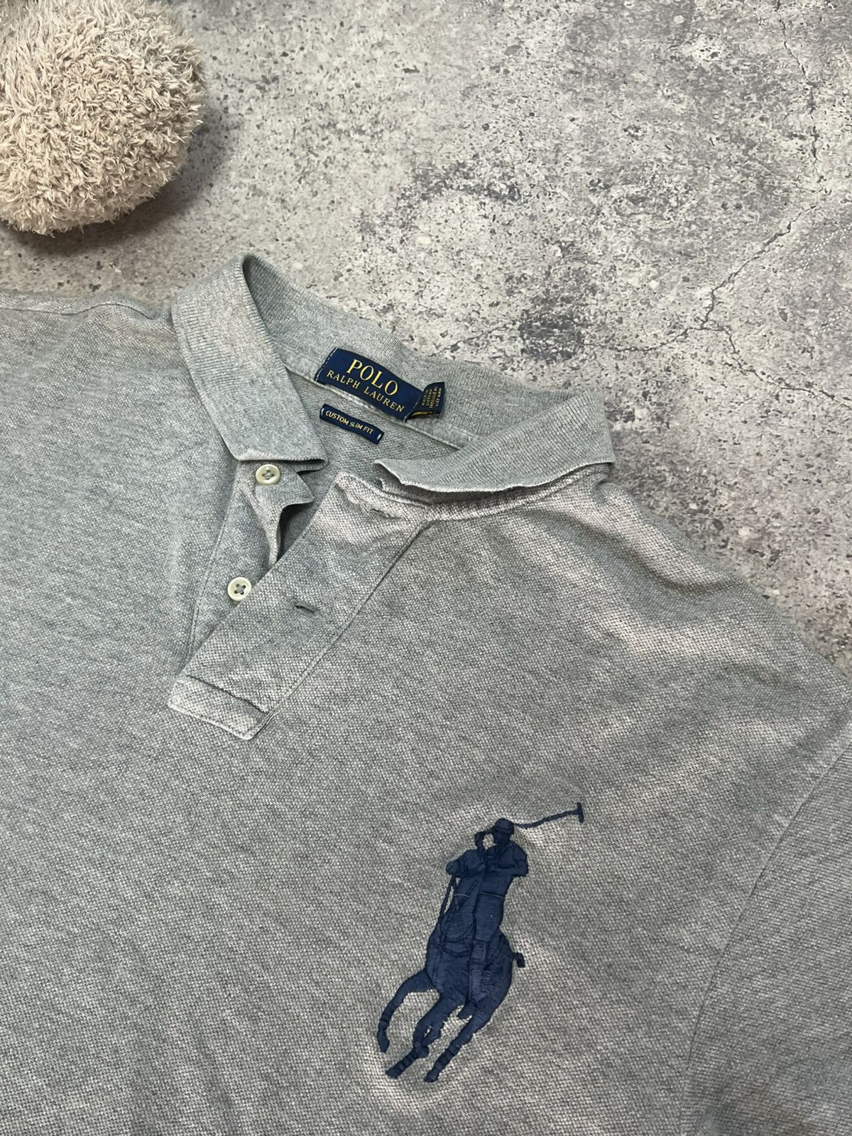 Polo Ralph Lauren × Vintage 90S Polo Ralph Lauren Big Pony Logo PRL Basic T Shirt Tee Size US L / EU 52-54 / 3 - 3 Thumbnail