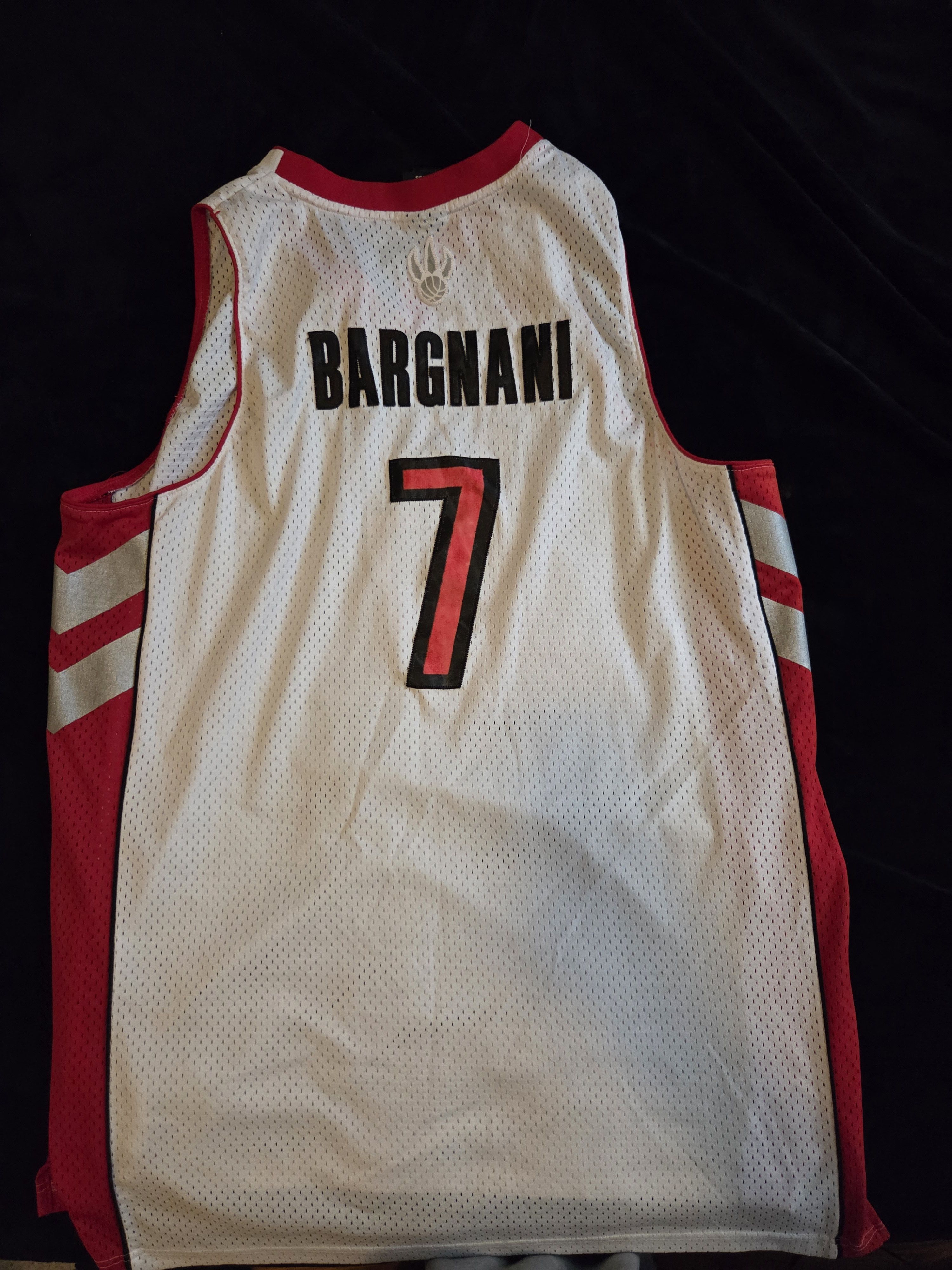 Vintage Vintage Adidas Andrea Bargnani Toronto Raptors Jersey Size US XXL / EU 58 / 5 - 2 Thumbnail