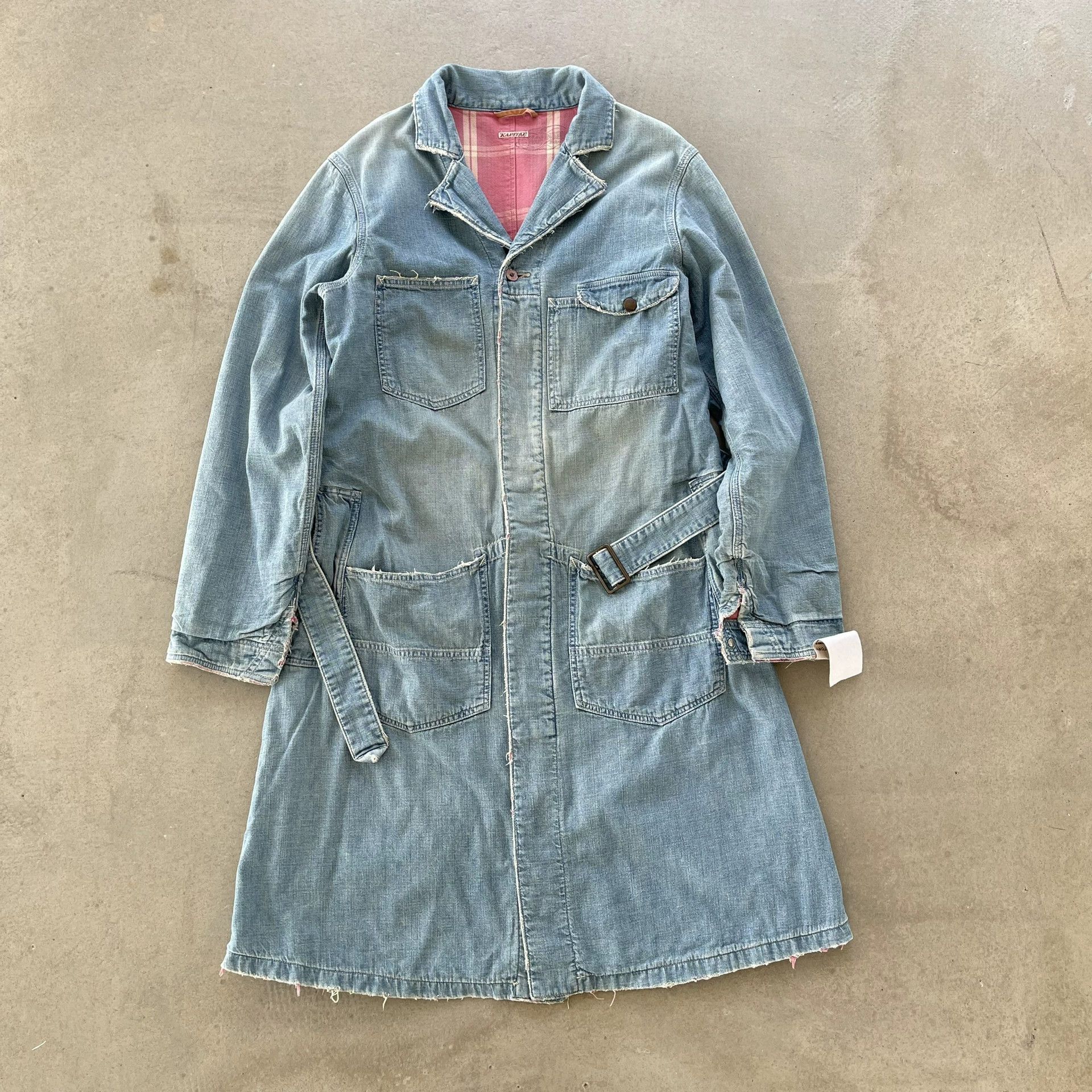 Kapital Kapital Century Denim Westerner Long | Grailed