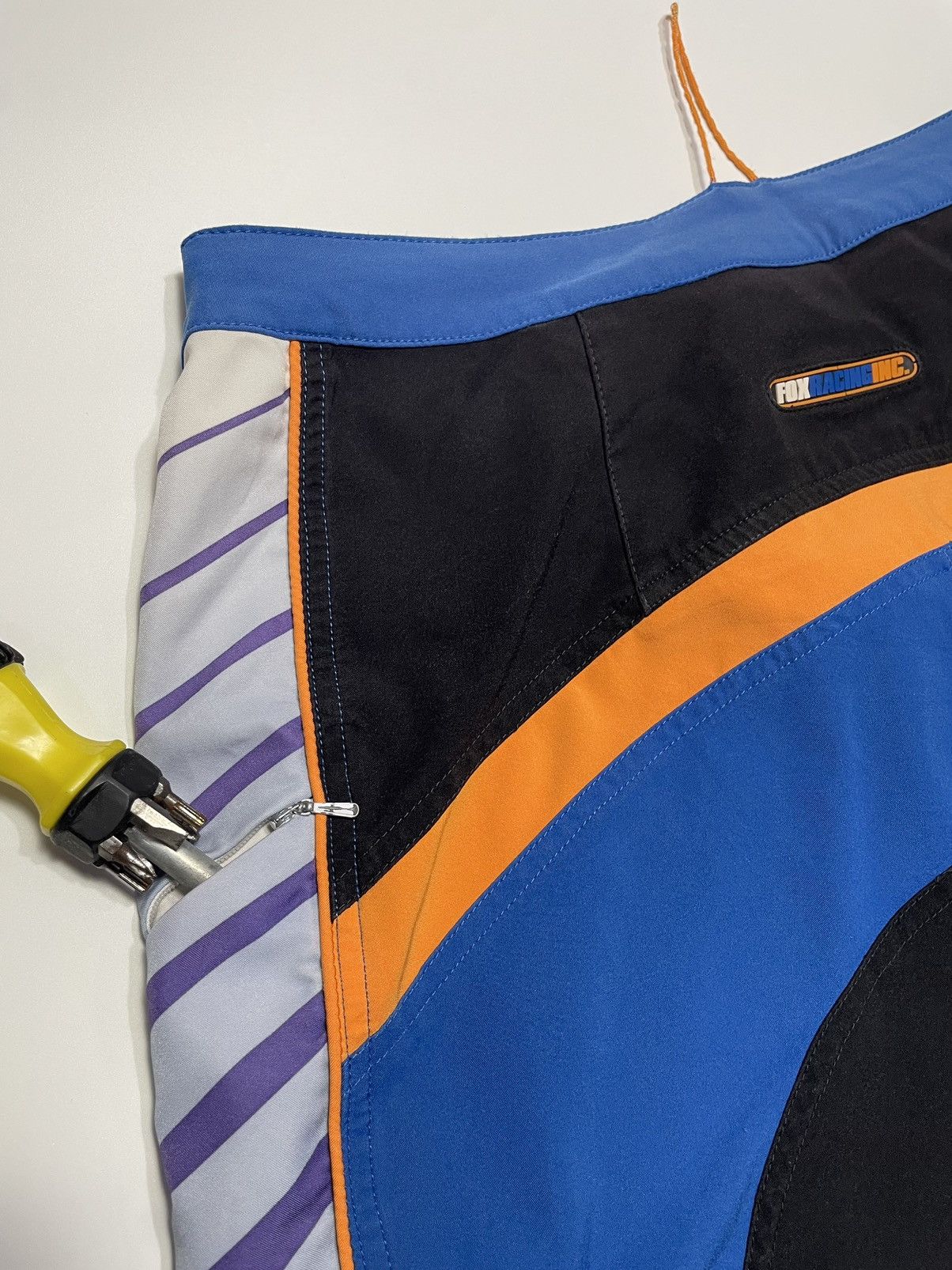 Vintage Vtg Fox Racing Short enduro motocross enduro zip pocket boar Size US 30 / EU 46 - 7 Thumbnail