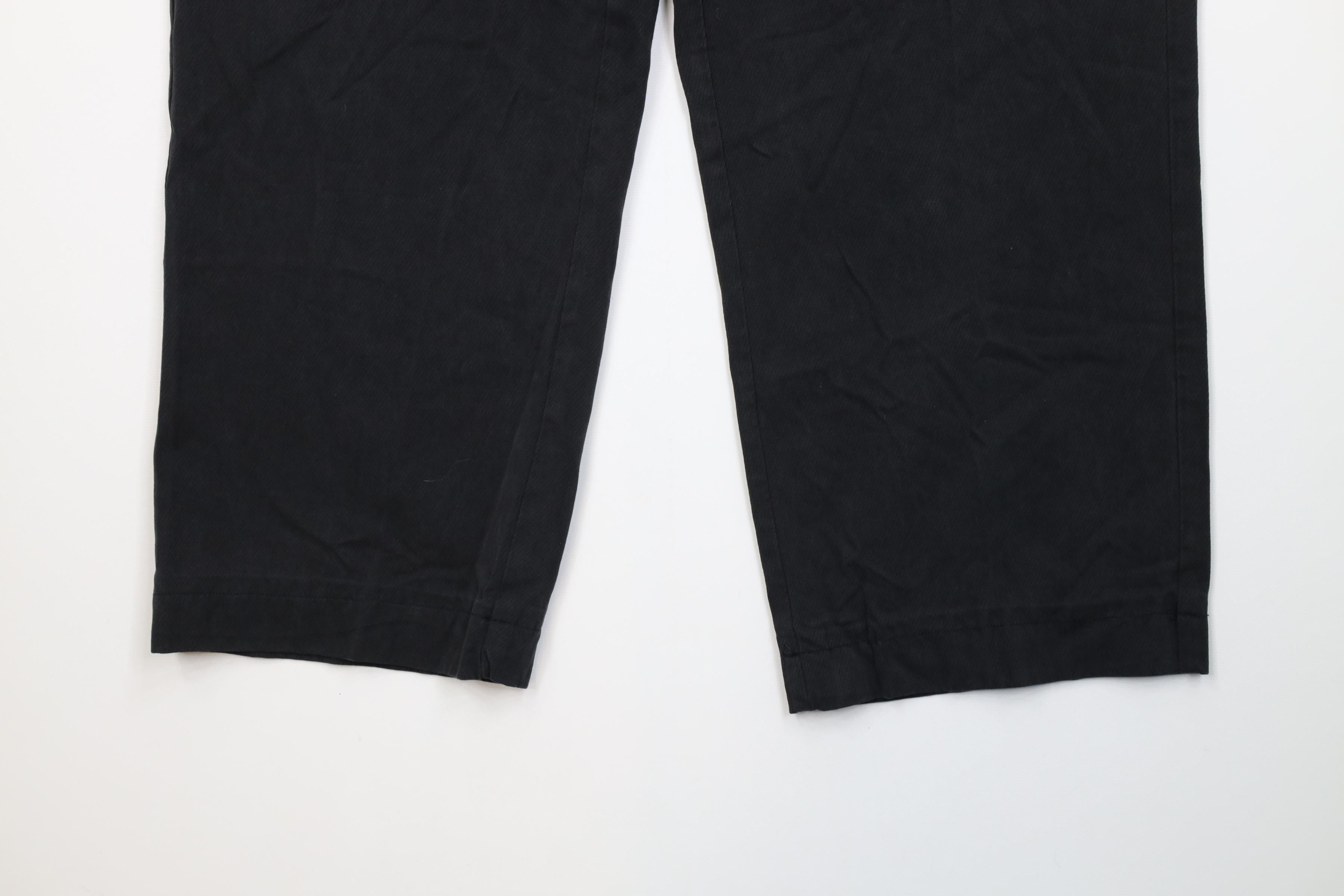 Tommy Bahama Vintage Y2K Tommy Bahama Blend Wide Leg Chino Pants Black Size US 33 - 4 Thumbnail