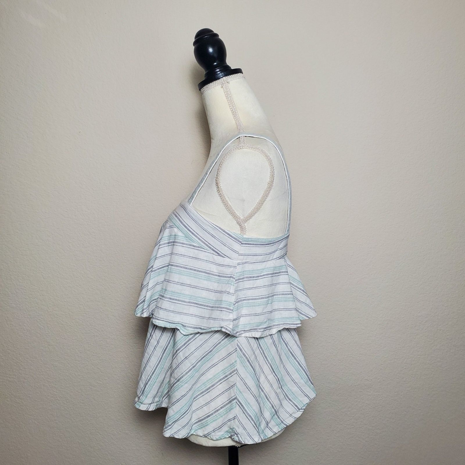 Nordstrom Abound Tiered Striped Top Small Size S / US 4 / IT 40 - 2 Thumbnail