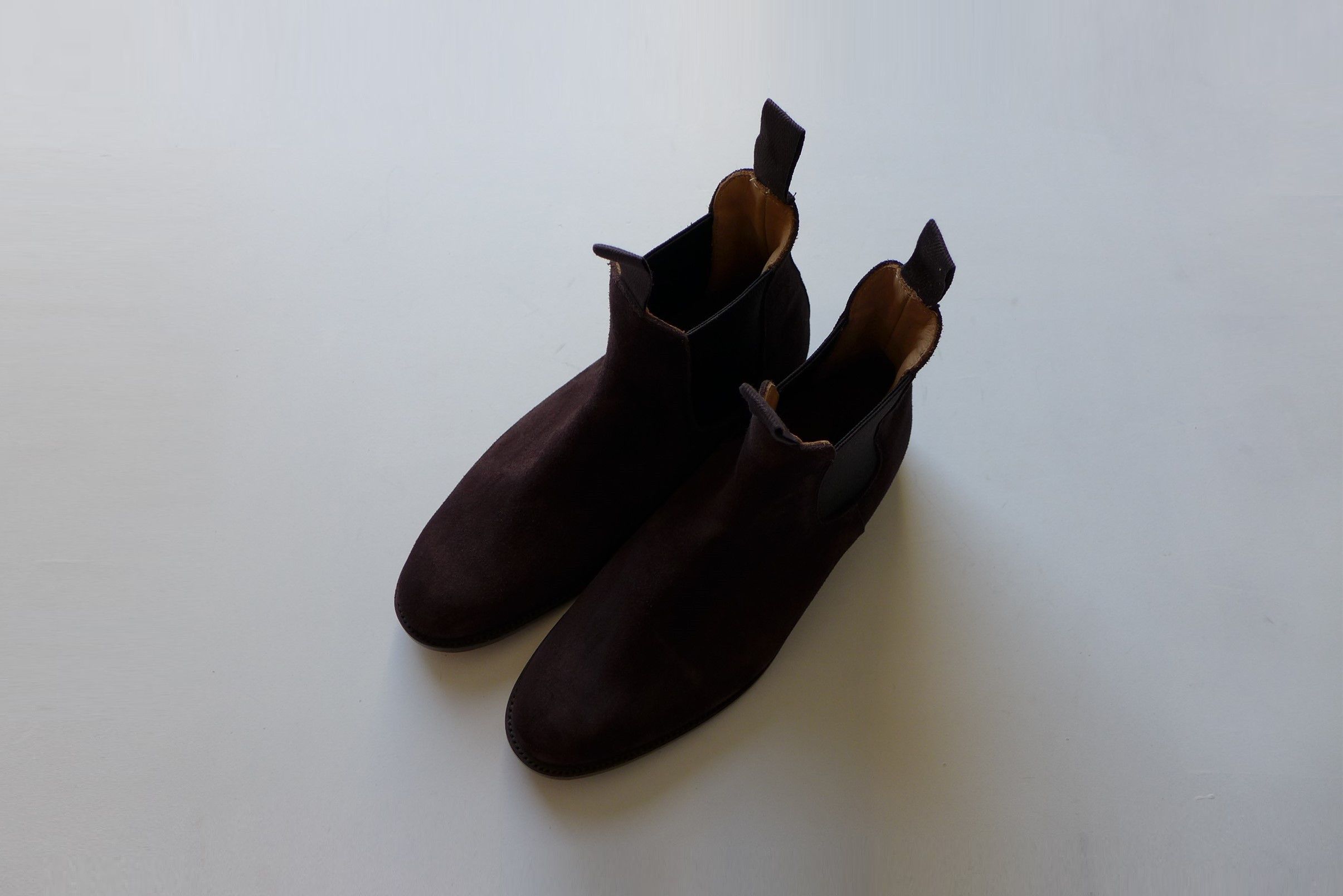 Tricker's Tricker's Gigio Chelsea Boots - Coffee Ox Reverse Suede Size US 8.5 / EU 41-42 - 7 Thumbnail
