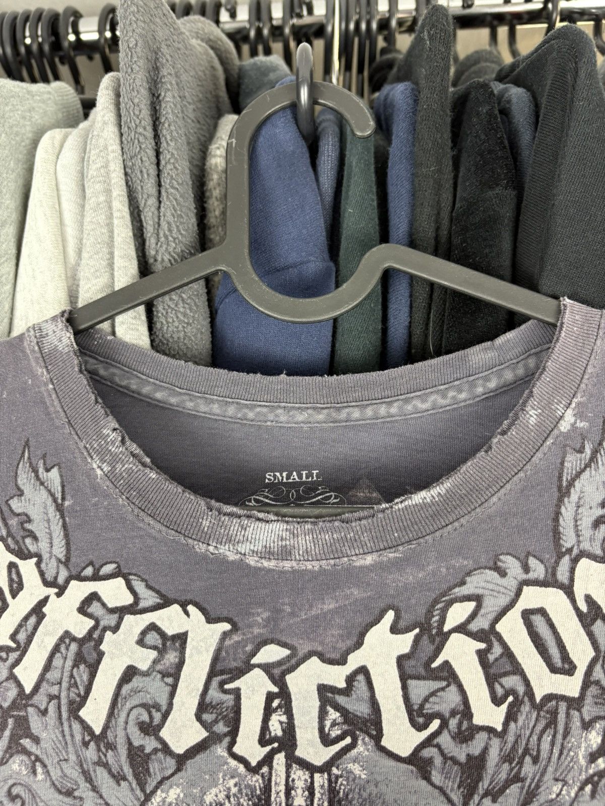 Affliction × Vintage Affliction t shirt grey Size US S / EU 44-46 / 1 - 5 Thumbnail