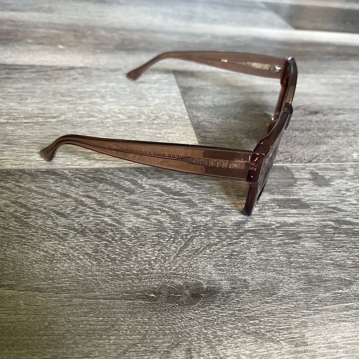 Other DIFF Eyewear Dani Sunglasses Rose Stone Taupe Rose Gradient Size ONE SIZE - 3 Thumbnail