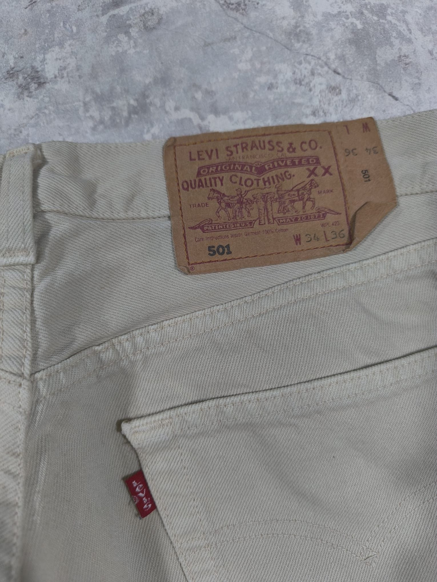 Levi's Vintage Clothing vintage 90s 501 levis Size US 31 - 4 Thumbnail