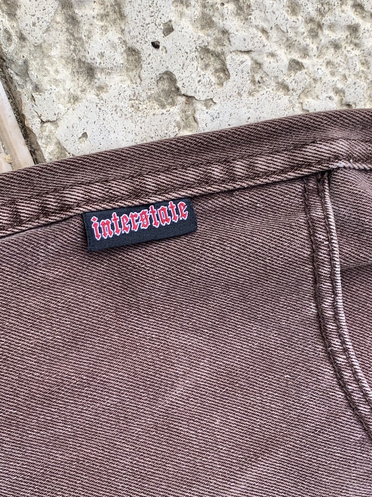 Vintage RARE Vintage 90’s Interstate Ultra Wide Leg Baggy Fade Jeans Size US 44 / EU 60 - 8 Thumbnail