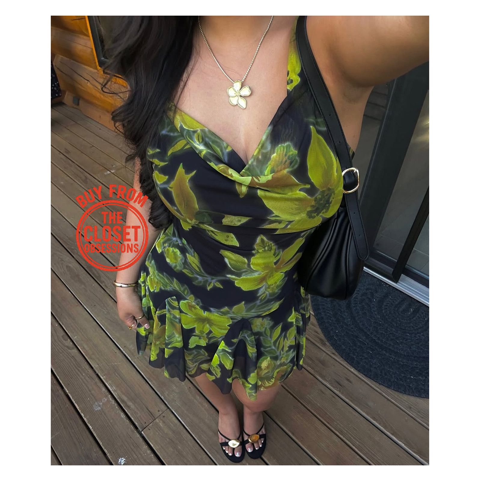 Zara ZARA Printed Draped Mini Dress NWT Size L / US 10 / IT 46 - 15 Thumbnail
