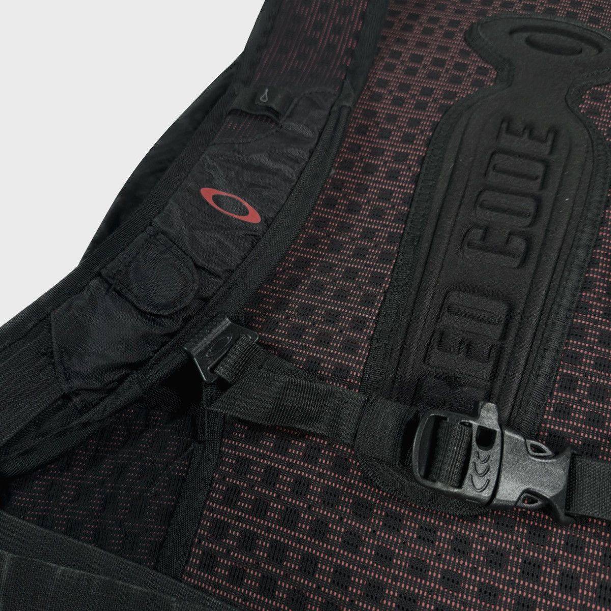 Oakley × Vintage RARE 2000's vintage technical Oakley Red Code backpack Size ONE SIZE - 10 Thumbnail