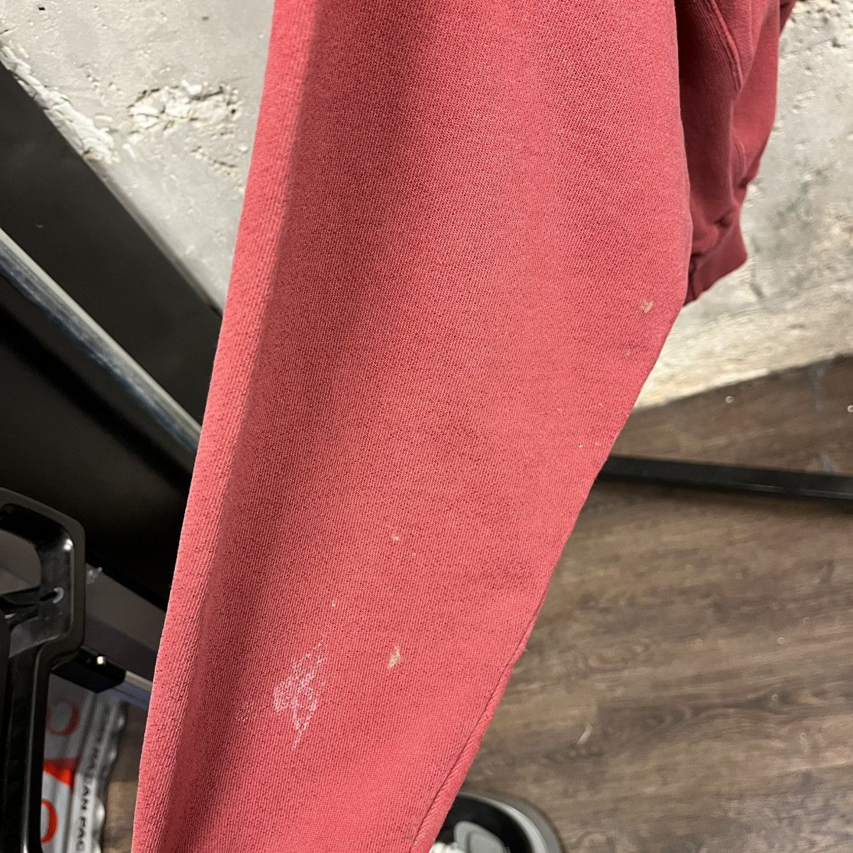 Champion Champion Vintage Y2K Red Reverse Weave Thrashed Crewneck M Size US M / EU 48-50 / 2 - 2 Thumbnail