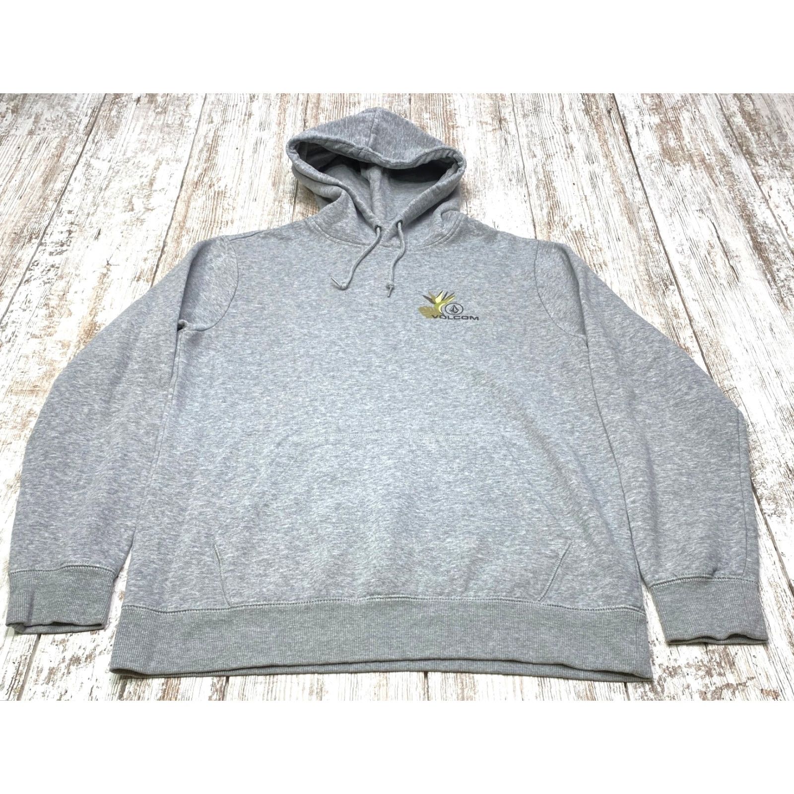 Volcom Volcom Hoodie Mens Medium Gray Fleece Pullover Pocket Drawstring Skate 7513 Size US M / EU 48-50 / 2 - 2 Thumbnail