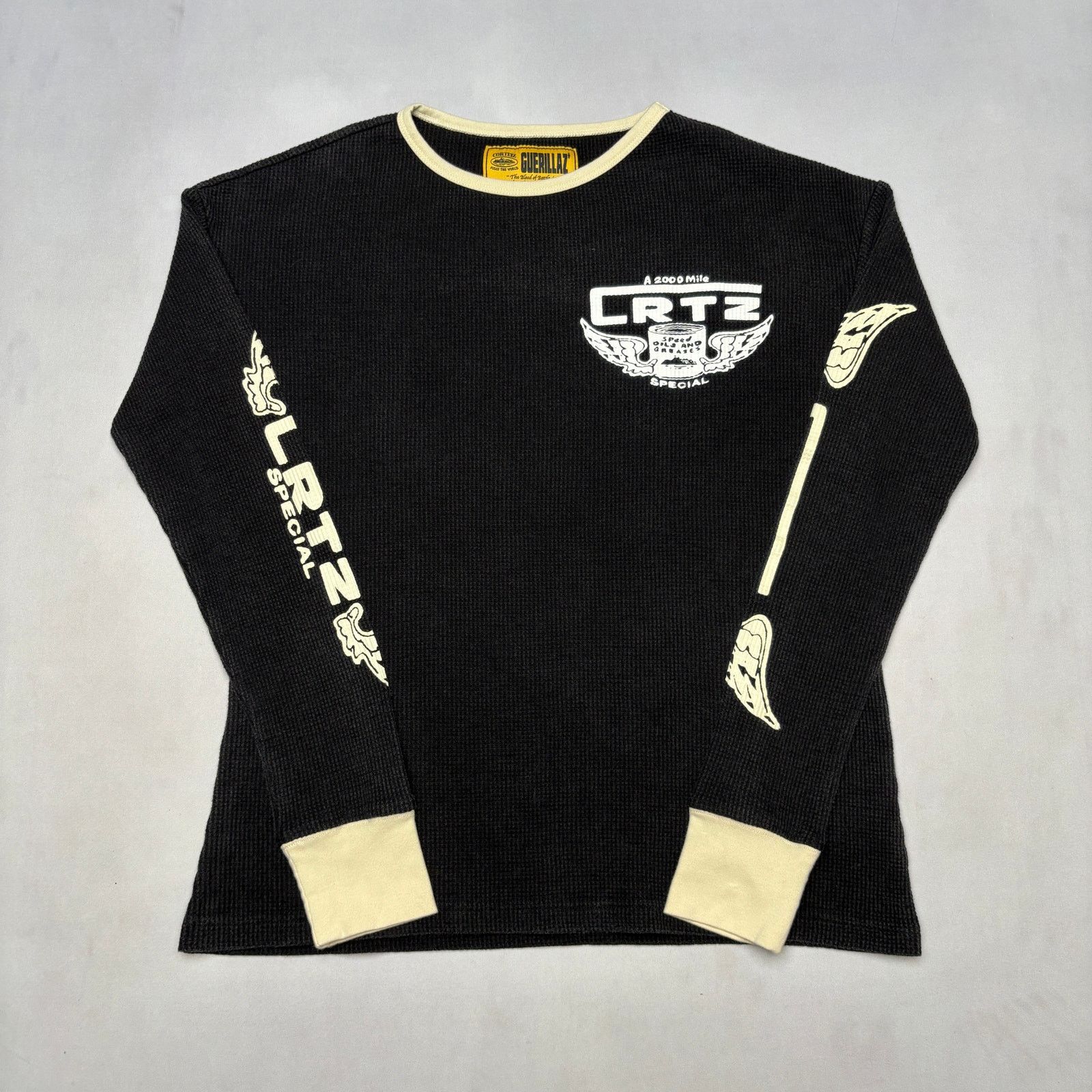 Corteiz Corteiz Gasolina Thermal Waffle Long Sleeve Shirt Men's S Size US S / EU 44-46 / 1 - 3 Thumbnail