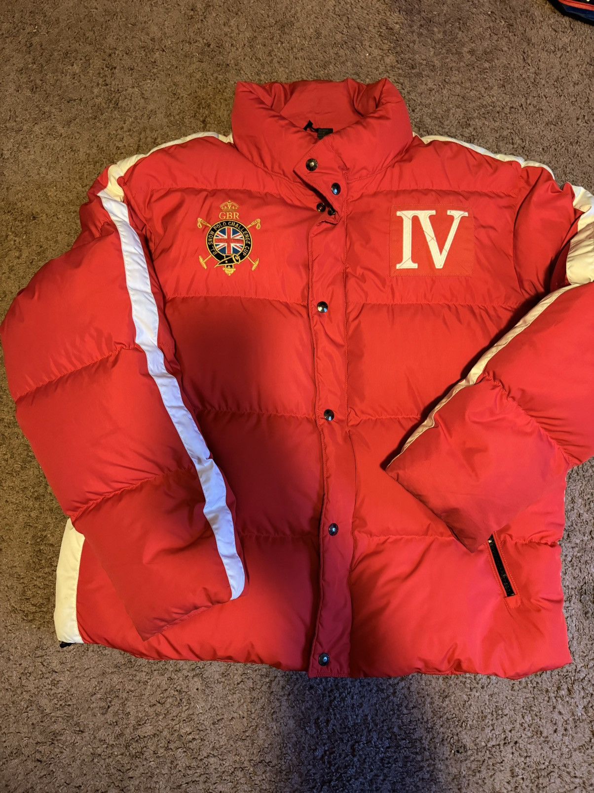 Polo Ralph Lauren Polo Ralph Lauren Britain Polo Challenge Cup Puffer Size US XXL / EU 58 / 5 - 1 Thumbnail