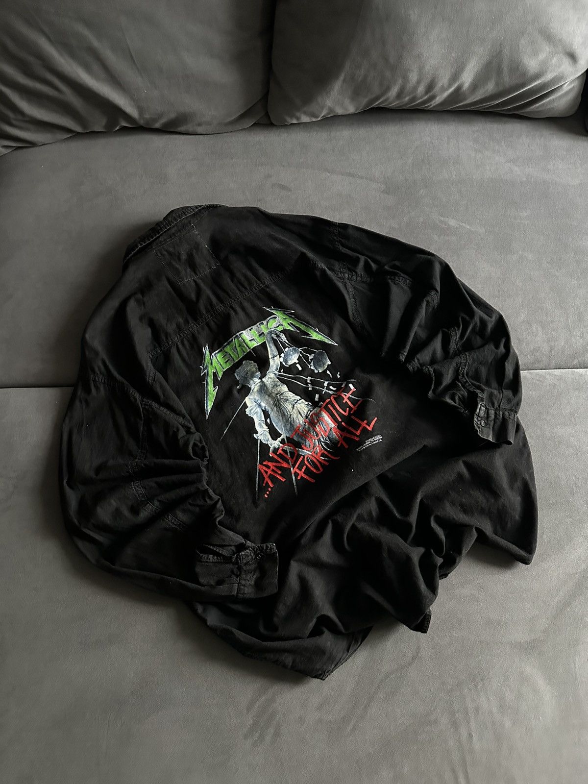 Metallica 1988’ Vintage Shirt Metallica ^and justice for all^ Size US L / EU 52-54 / 3 - 1 Thumbnail