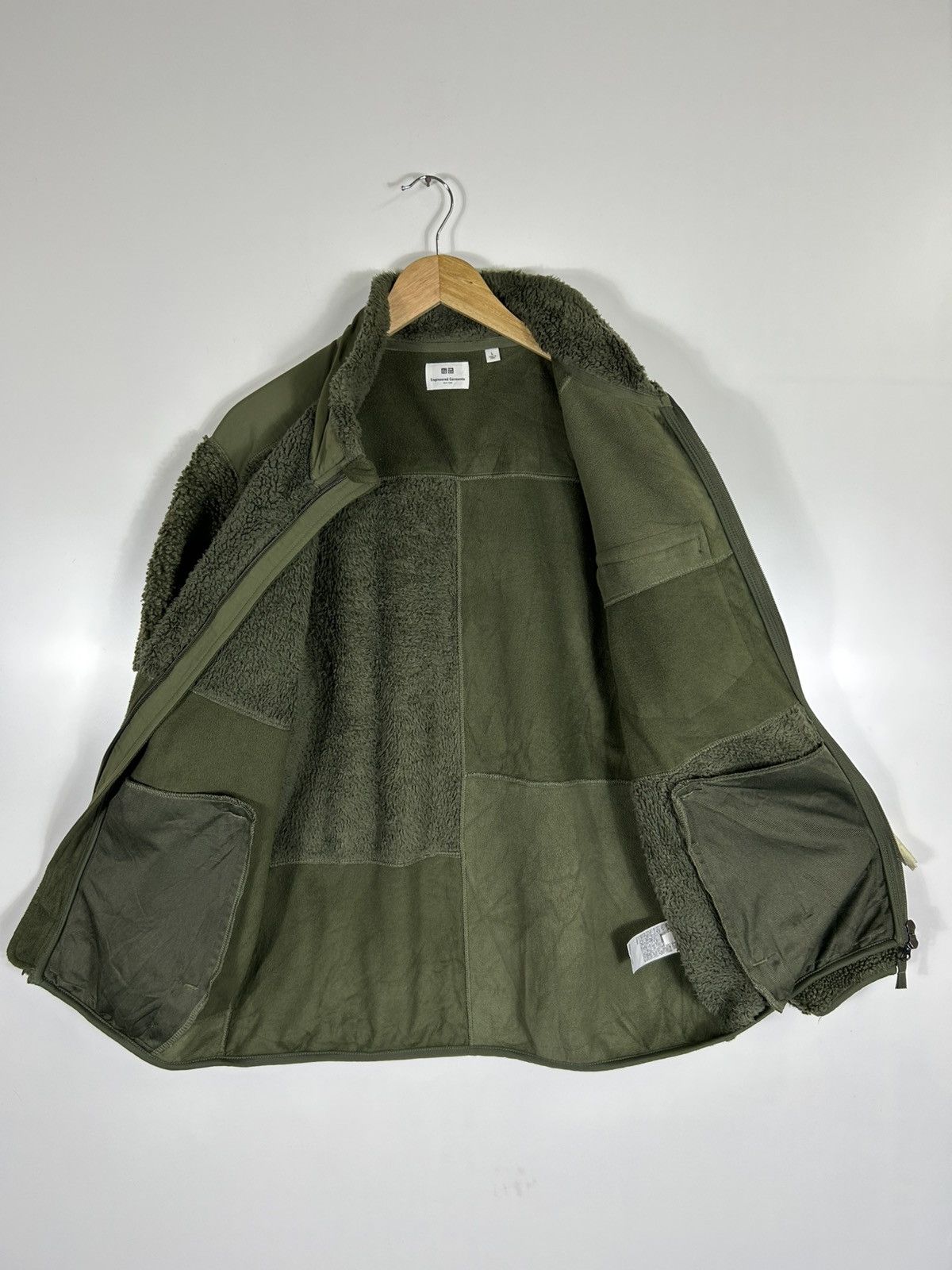 Engineered Garments × Japanese Brand × Uniqlo 🔥Engineered Garments❌Uniqlo Fleece Zipper Jacket Size US L / EU 52-54 / 3 - 8 Thumbnail