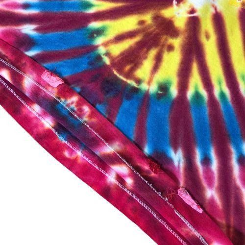 Fruit Of The Loom Vintage 1994 Grateful Dead Stained Glass Tie Dye Tee Size US XL / EU 56 / 4 - 7 Thumbnail