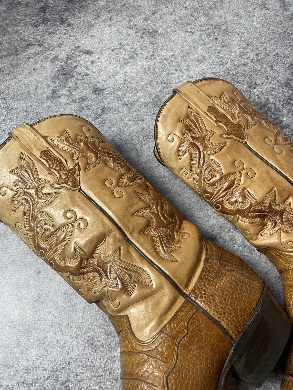 Designer × Vintage Western cowboy boots Size US 9.5 / EU 42-43 - 2 Thumbnail