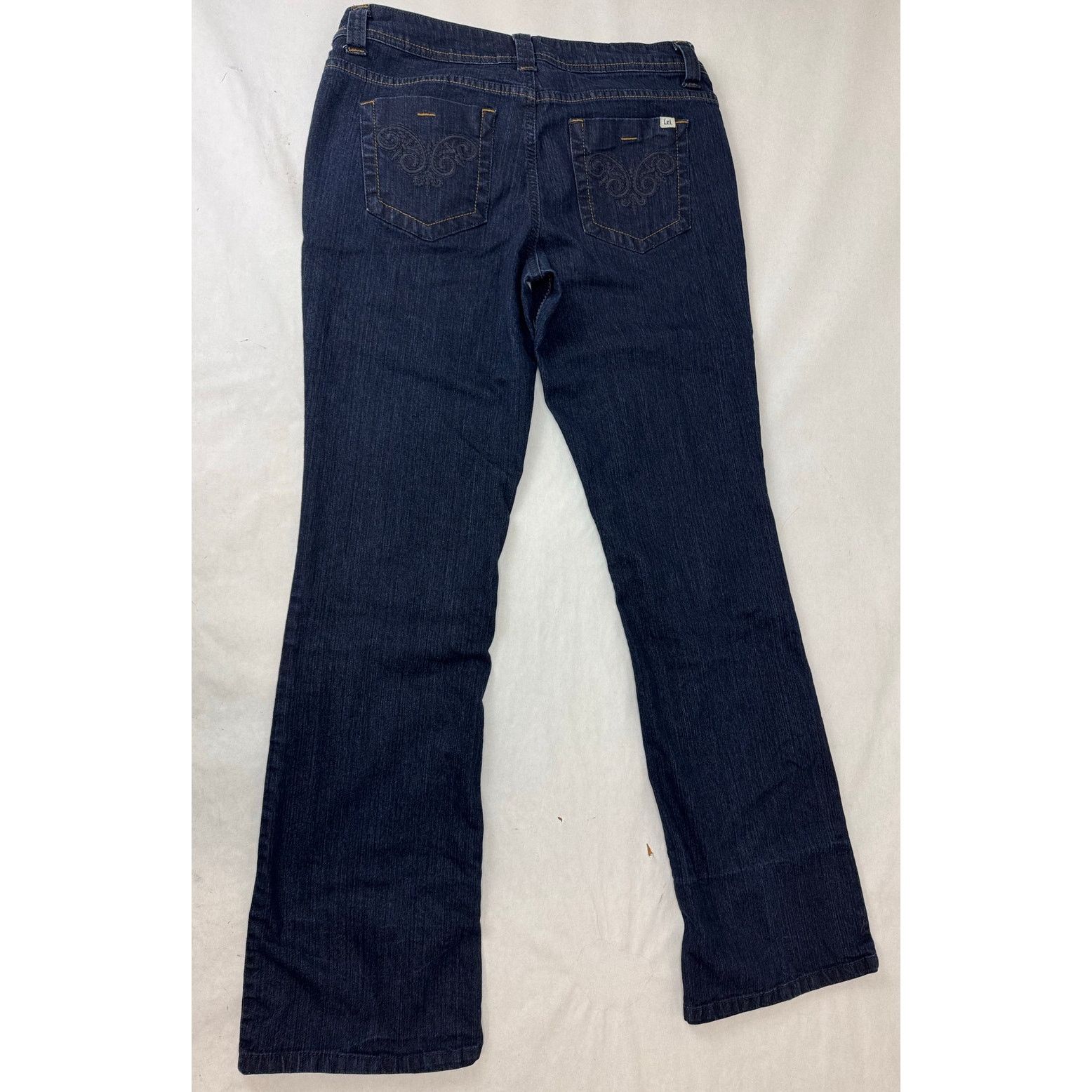 L.E.I. Vintage Y2K Low-Rise Jeans Flare Butterflies L.e.i. 11 Size 32" / US 10 / IT 46 - 2 Thumbnail