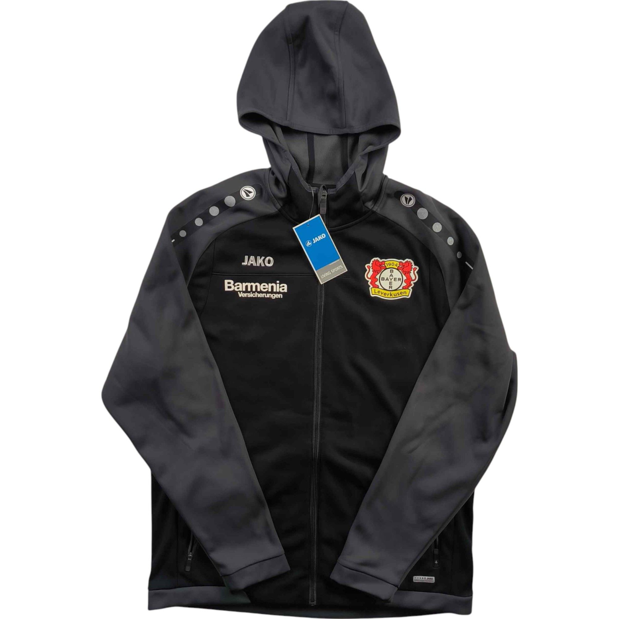 Other NEW Bayer Leverkusen 2019-20 Jako (BNWT) track top size L Size US L / EU 52-54 / 3 - 1 Thumbnail