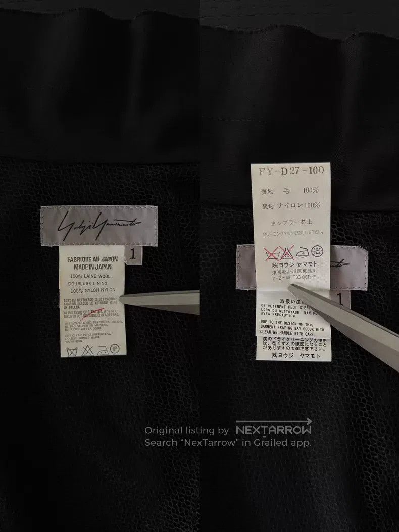 Yohji Yamamoto Yohji Yamamoto size 1 15AW Archive Rare Improved Cheongsam Size S / US 4 / IT 40 - 9 Thumbnail