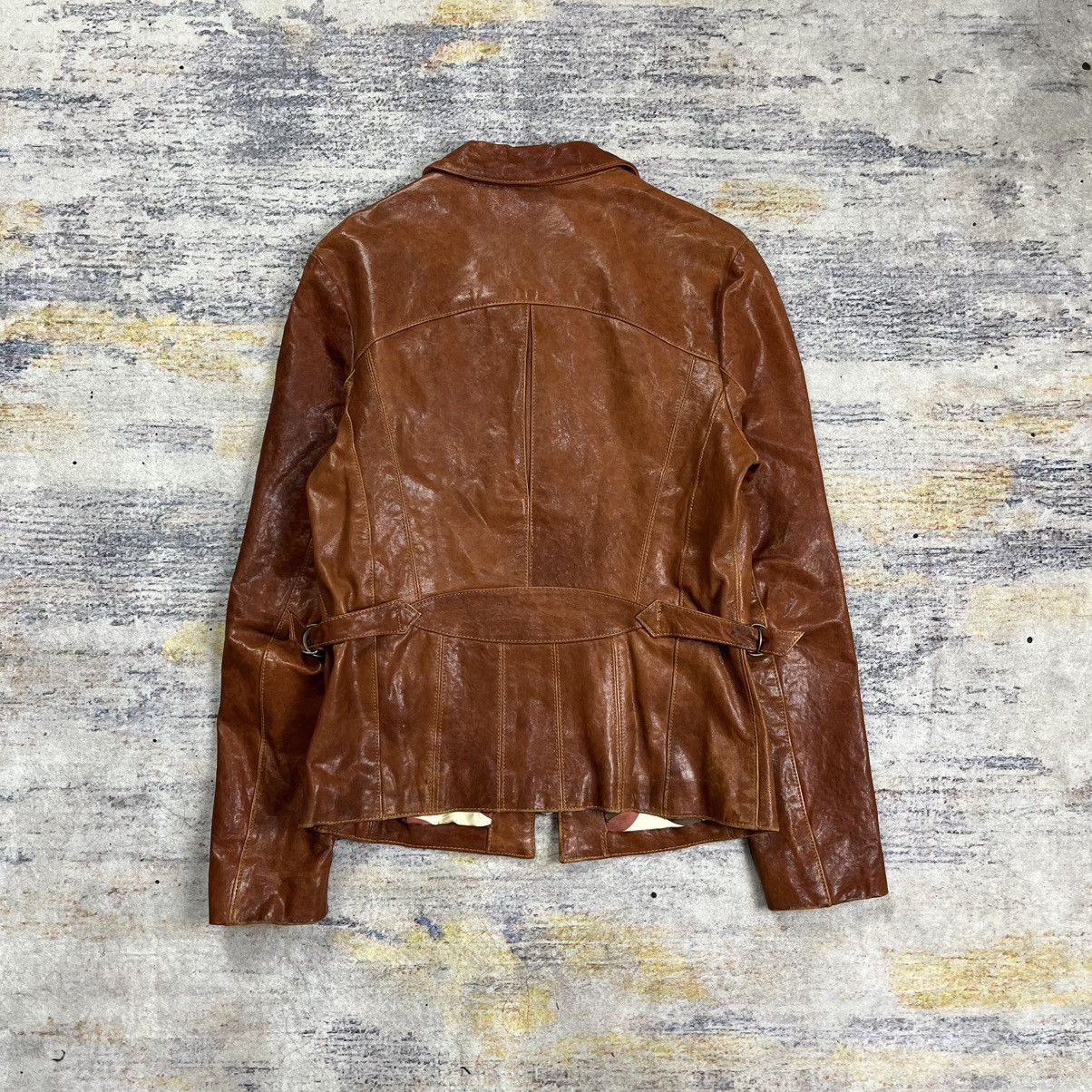 Le Grande Bleu (L.G.B.) Led Rechwe multi pocket leather jacket vkei style Size US M / EU 48-50 / 2 - 3 Thumbnail
