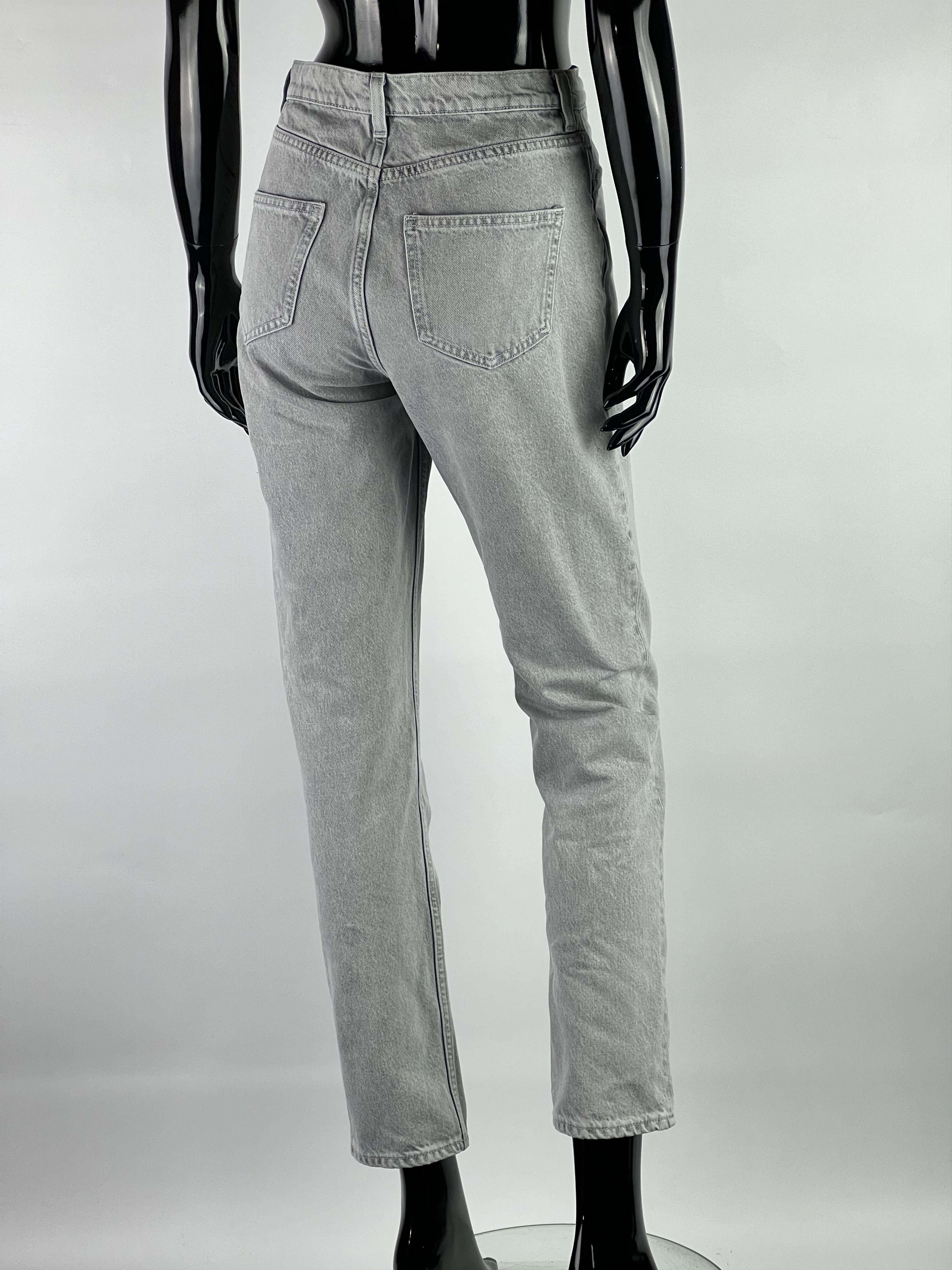 Cos COS Women's Jeans Straight Leg Mid Rise Ankle Lenght Size 25 Size 25" / US 0 / IT 36 - 3 Thumbnail