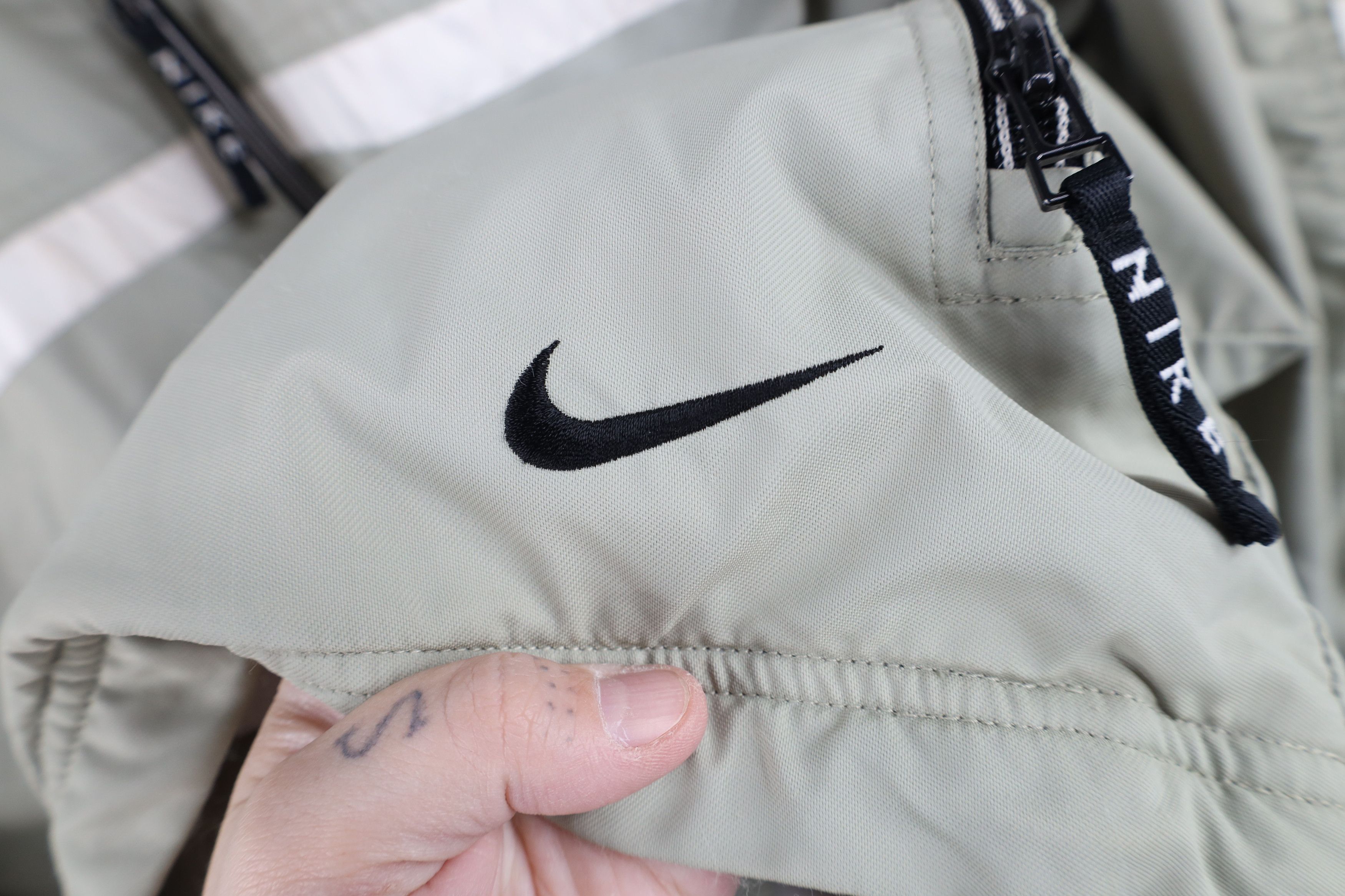 Nike Vintage 90s Y2K Nike Scott Mini Swoosh Fleece Lined Jacket Size US M / EU 48-50 / 2 - 4 Thumbnail