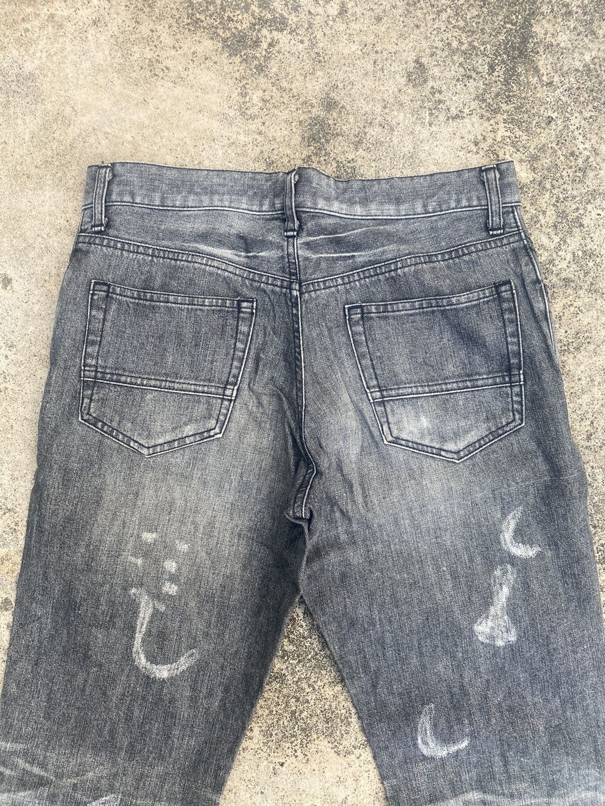 Japanese Brand × Le Grande Bleu (L.G.B.) Flare Jeans MkHomme Distressed Bootcut Size US 30 / EU 46 - 22 Thumbnail