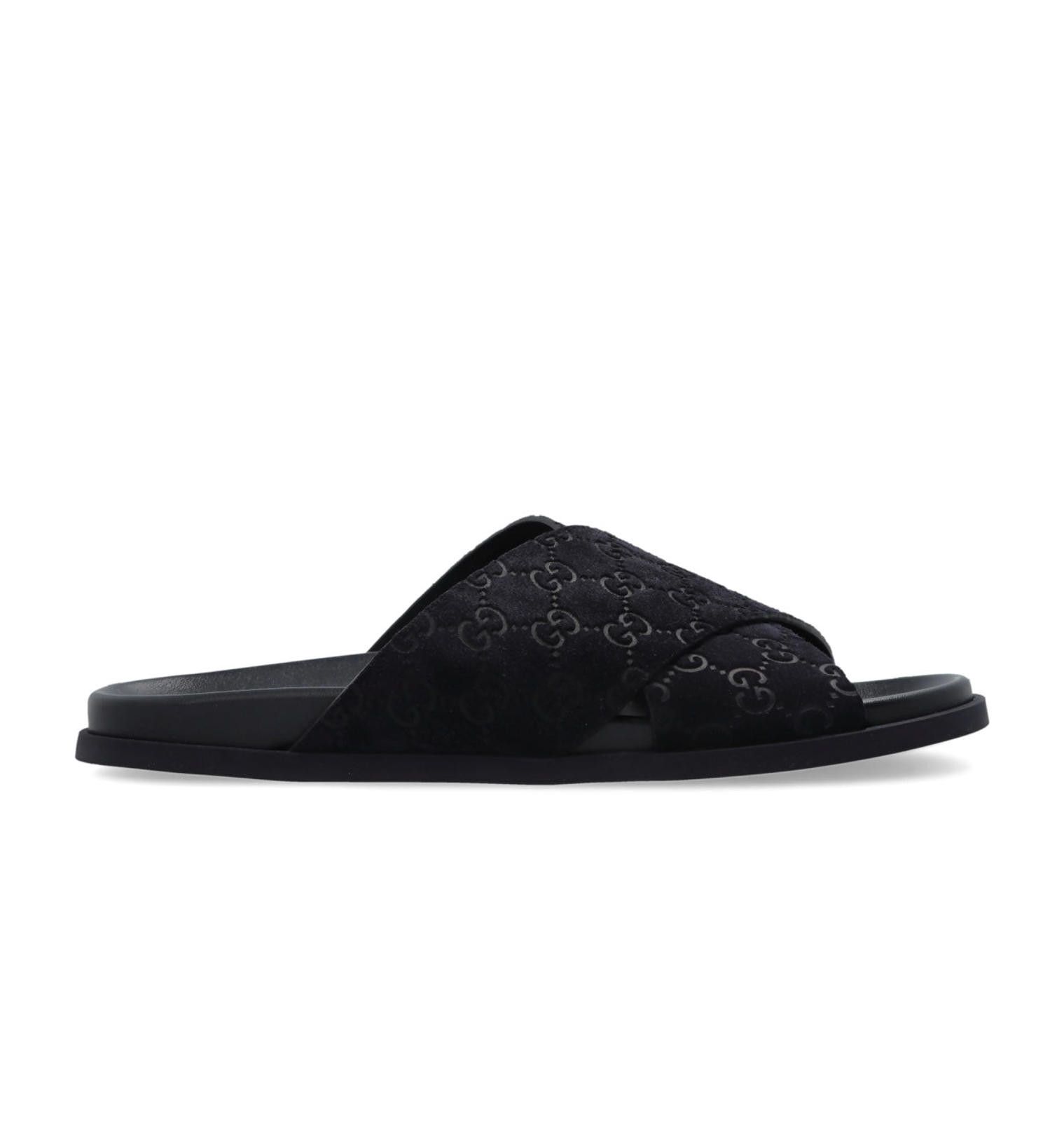 Gucci Gucci Criss Cross GG Slide Sandals Size US 6 / EU 39 - 1 Thumbnail