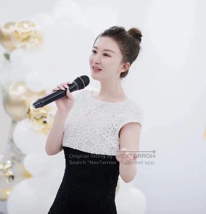 Dior Dior Colour-blocked floral lace hollow embroidery cotton r Size XS / US 0-2 / IT 36-38 - 9 Thumbnail