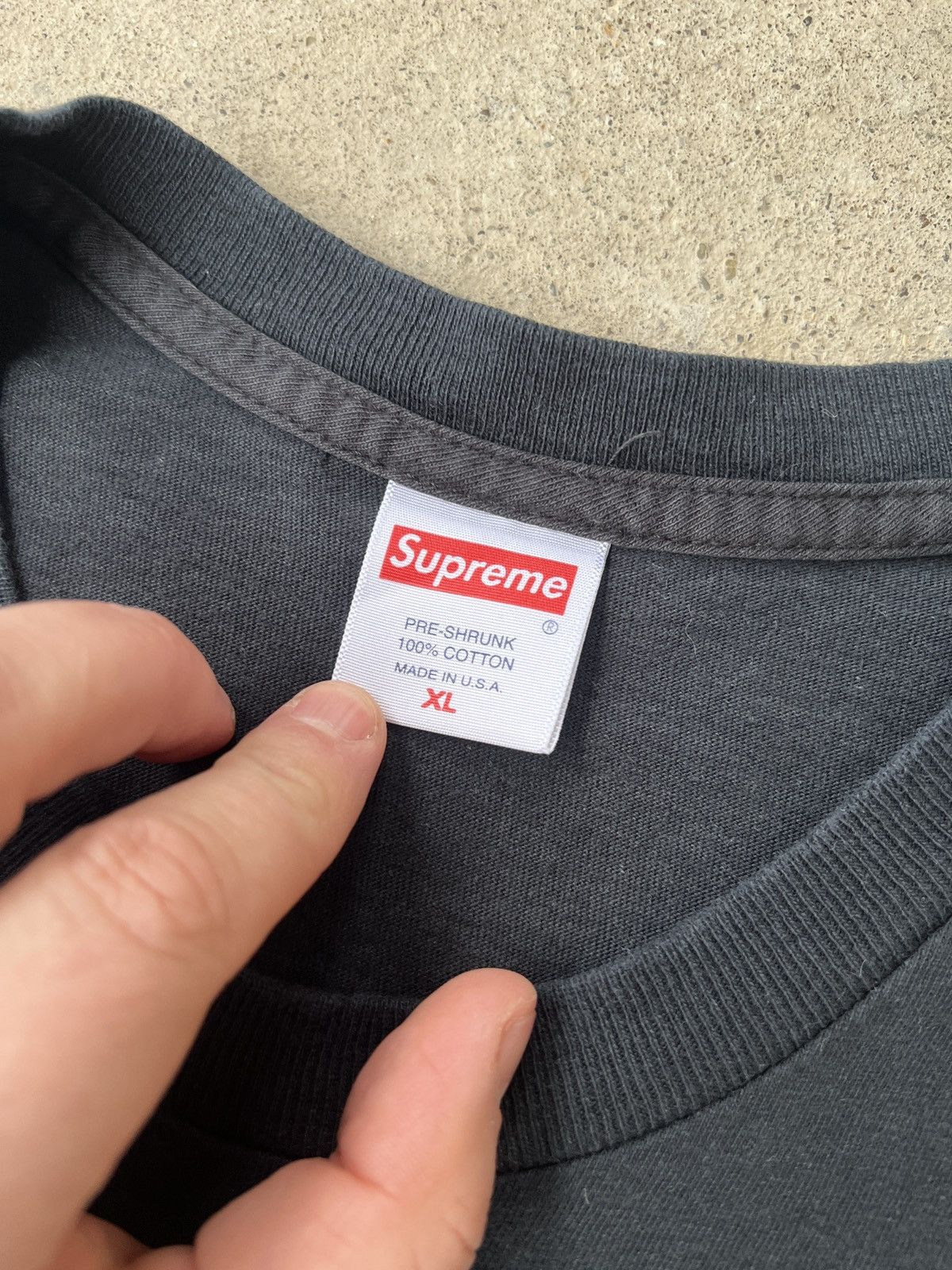 Supreme Supreme Made In USA Tee Size US XL / EU 56 / 4 - 5 Thumbnail