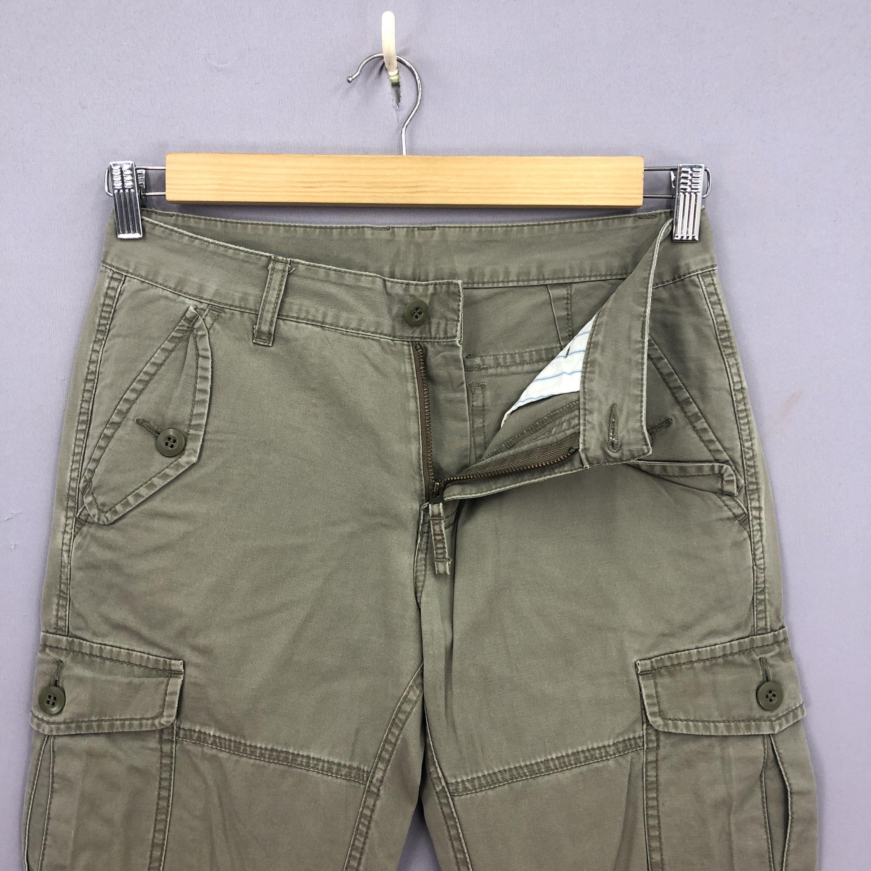 Japanese Cargo Pants Multi Pocket Bondage Trousers