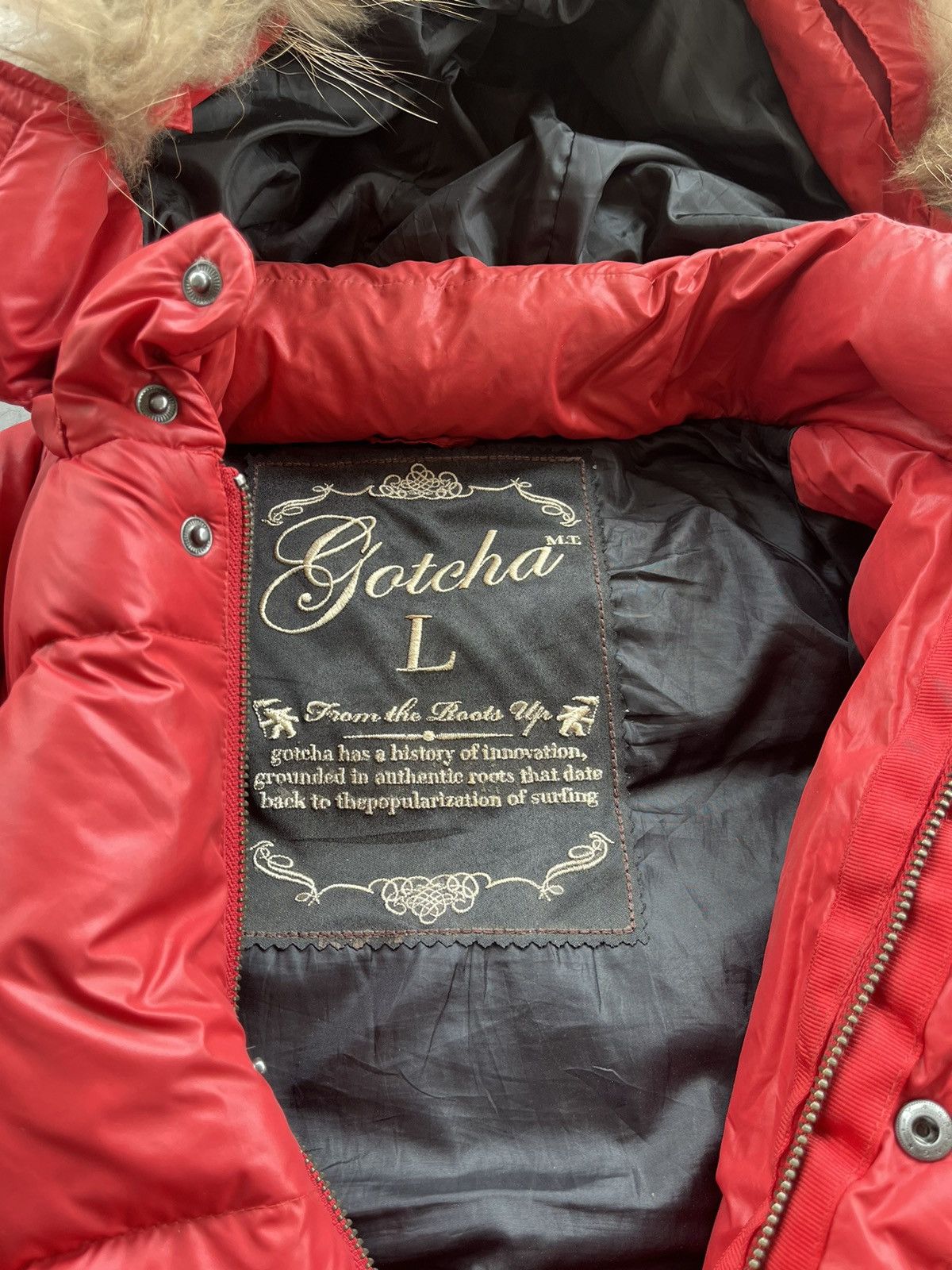 Le Grande Bleu (L.G.B.) Y2KJapanese Archive Vkei gotcha fur hoodie puffer jacket Size US L / EU 52-54 / 3 - 12 Thumbnail
