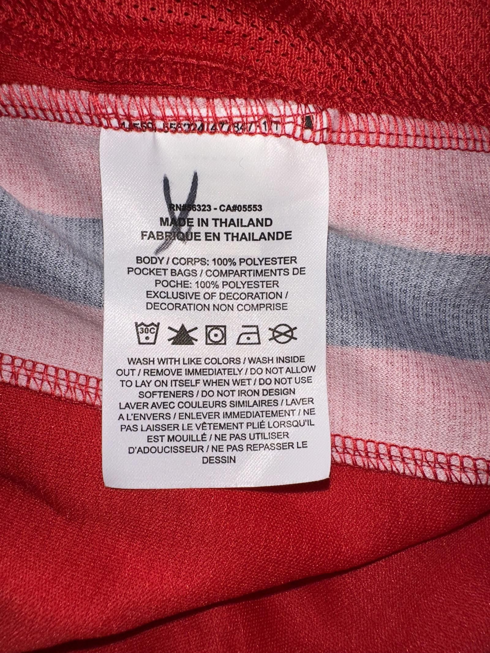 Nike Nike Men's Dri-Fit Elite Red/Black Basketball Shorts Sample Size US 32 / EU 48 - 8 Thumbnail
