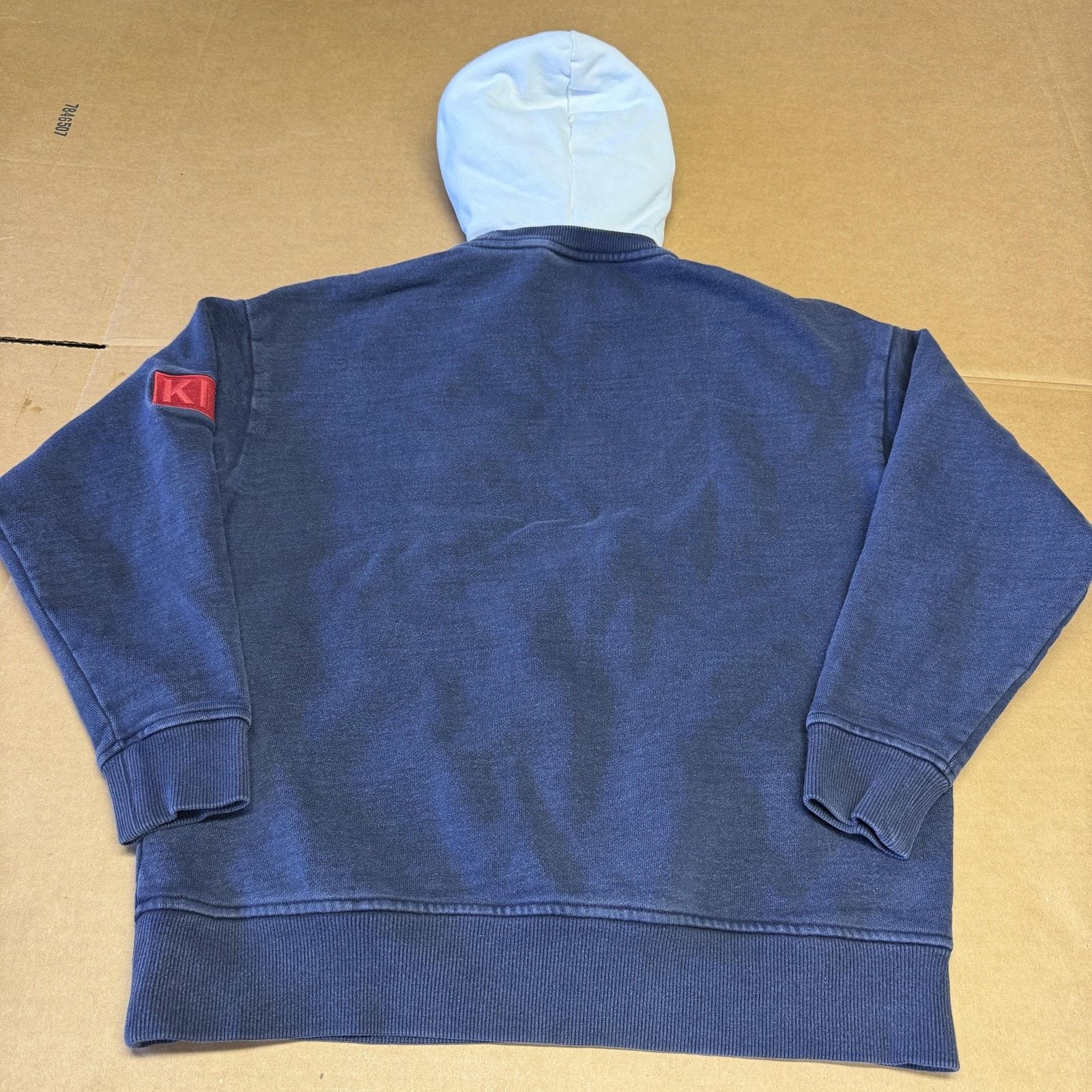 Kith KITH Hoodie Mens XS Blue Pullover Fleece Kangaroo Pocket Size US XS / EU 42 / 0 - 9 Thumbnail
