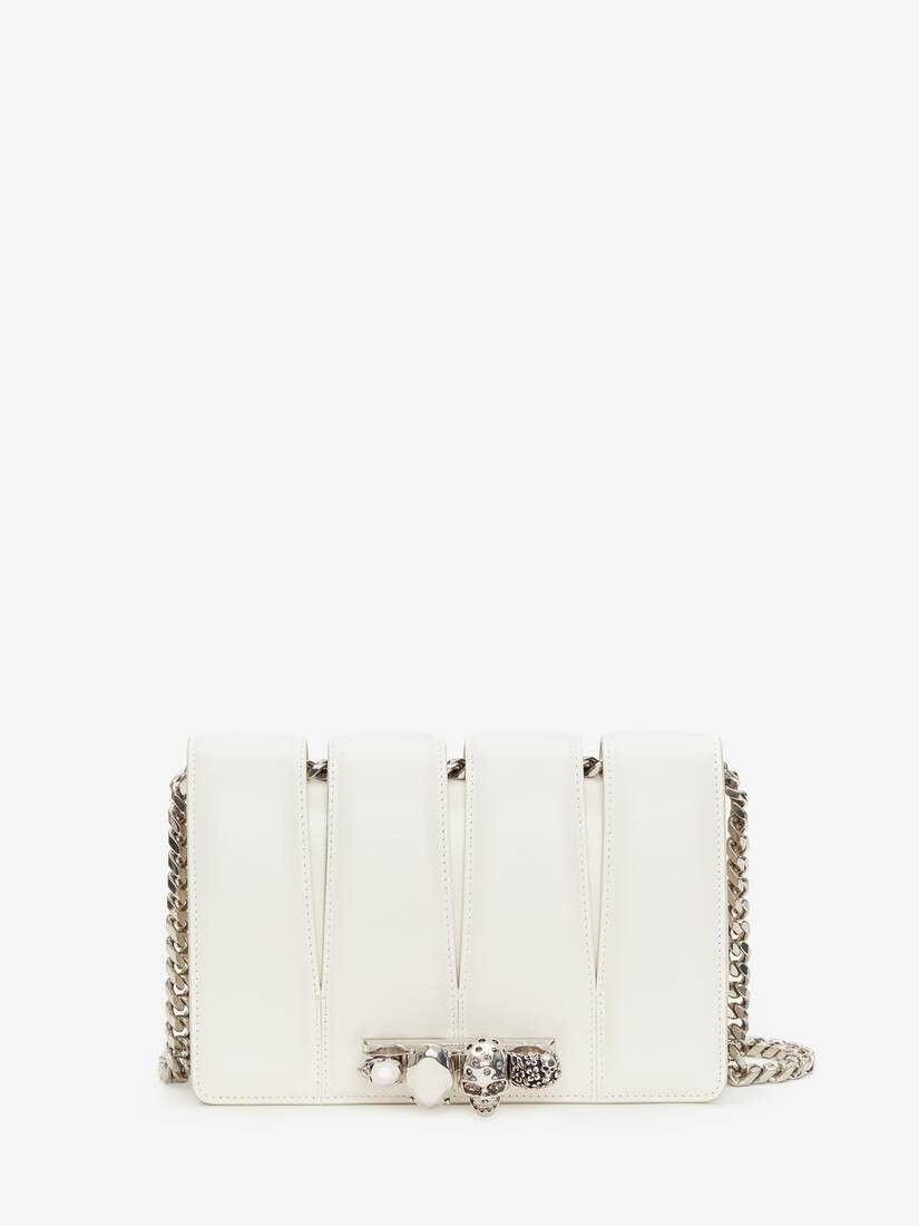 Alexander McQueen o1w1db10925 Size: OS/The Slash Bag in White Size ONE SIZE - 1 Thumbnail
