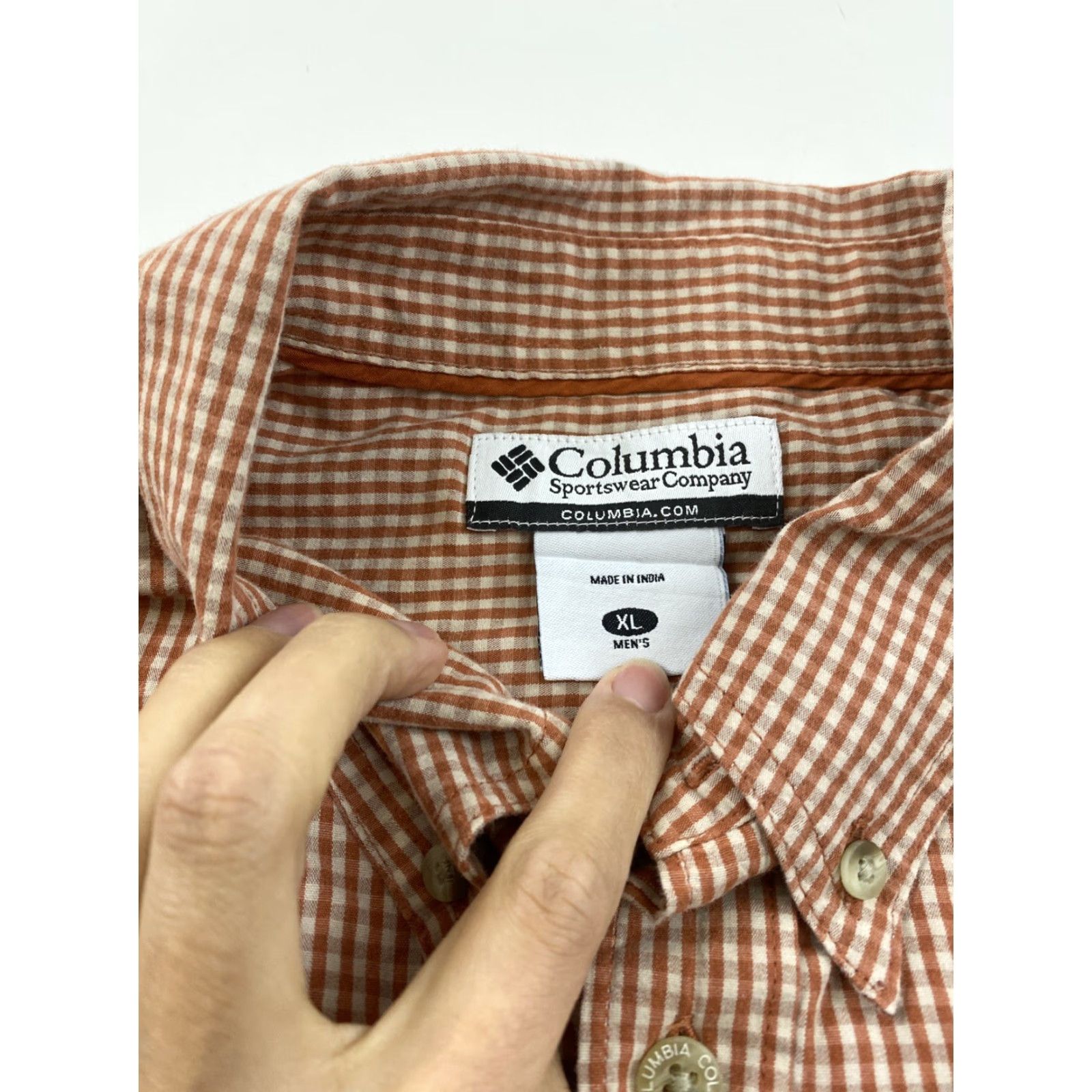 Vintage Columbia Button-Up Shirt Men’s XL Brown Size US XL / EU 56 / 4 - 3 Thumbnail