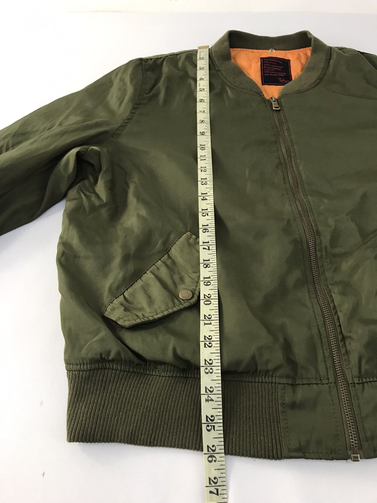 Japanese Brand Private Pause OG Flight Bomber Jacket Full Zip Double Pocket Size US XL / EU 56 / 4 - 12 Thumbnail