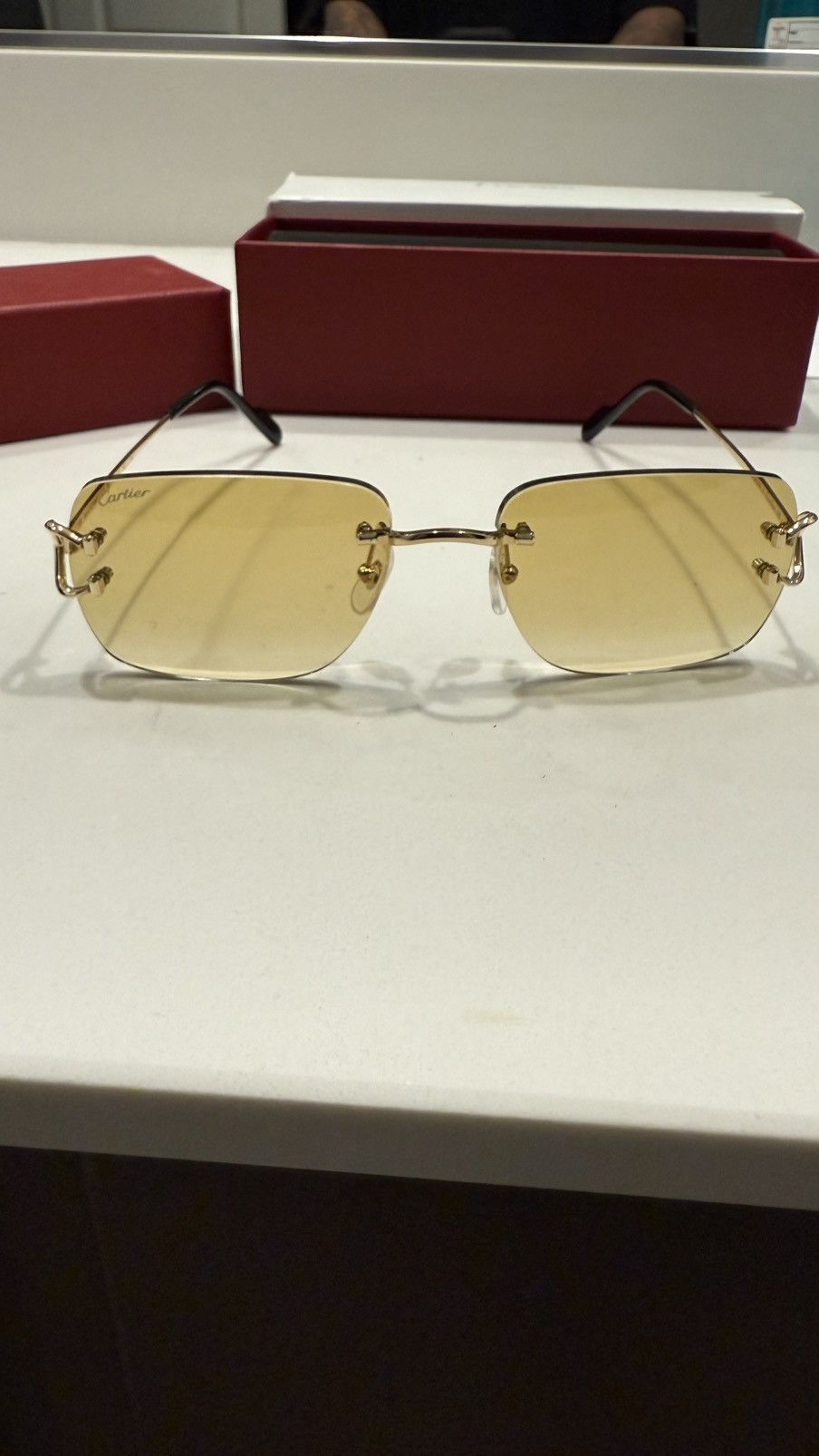 Cartier Cartier C Decor sunglasses Size ONE SIZE - 1 Thumbnail