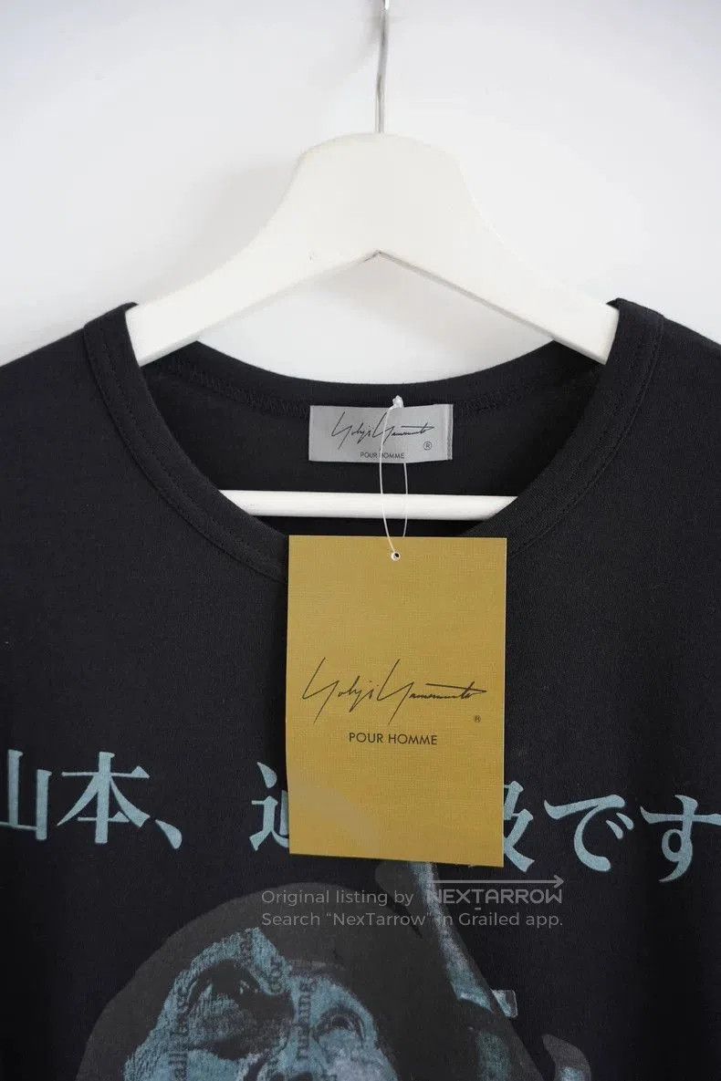 Yohji Yamamoto Yohji Yamamoto 24SS Portrait Longsleeve Tee. Size US S / EU 44-46 / 1 - 5 Thumbnail
