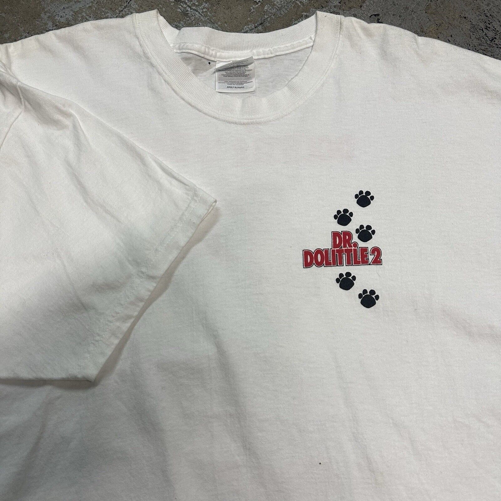 Vintage Vintage 2001 Dr. Dolittle 2 Movie Promo Tee T-Shirt XL Size US XL / EU 56 / 4 - 2 Thumbnail