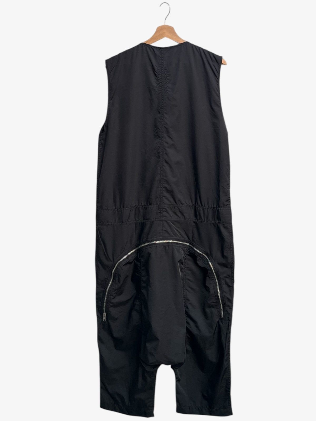 Rick Owens Rick Owens SS14 Vicious Black Nylon Bodybag Jumpsuit Size US S / EU 44-46 / 1 - 3 Thumbnail